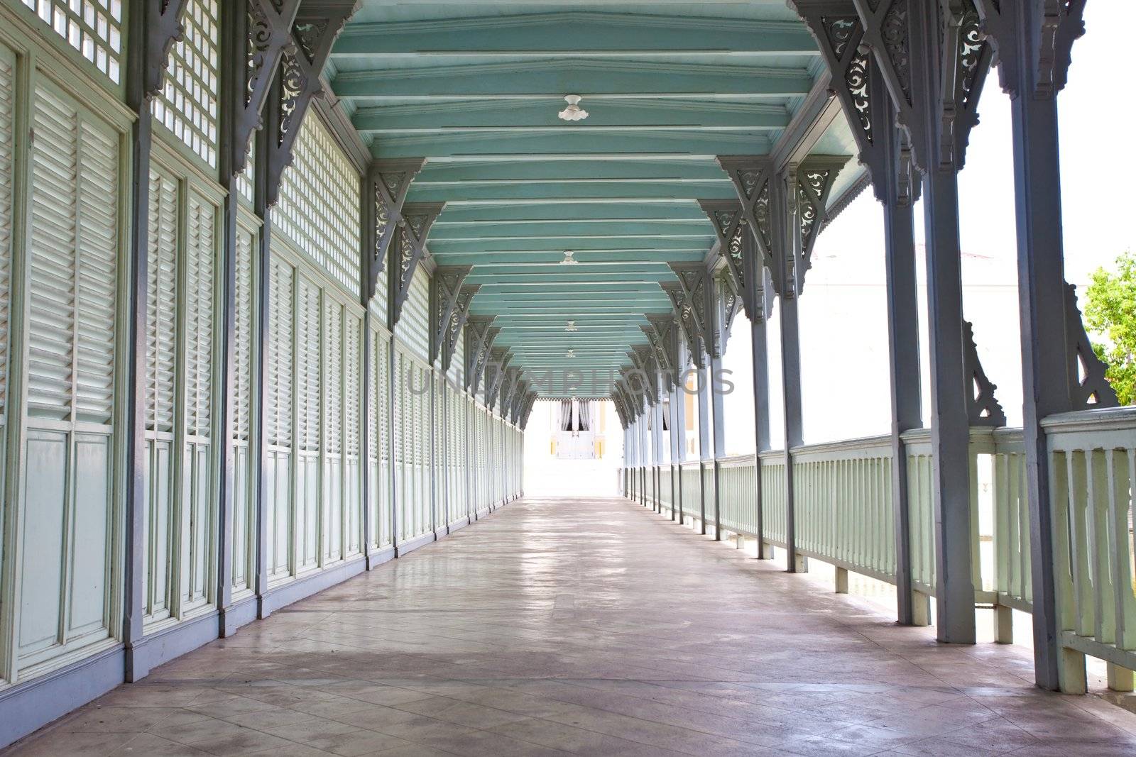 corridor in palace