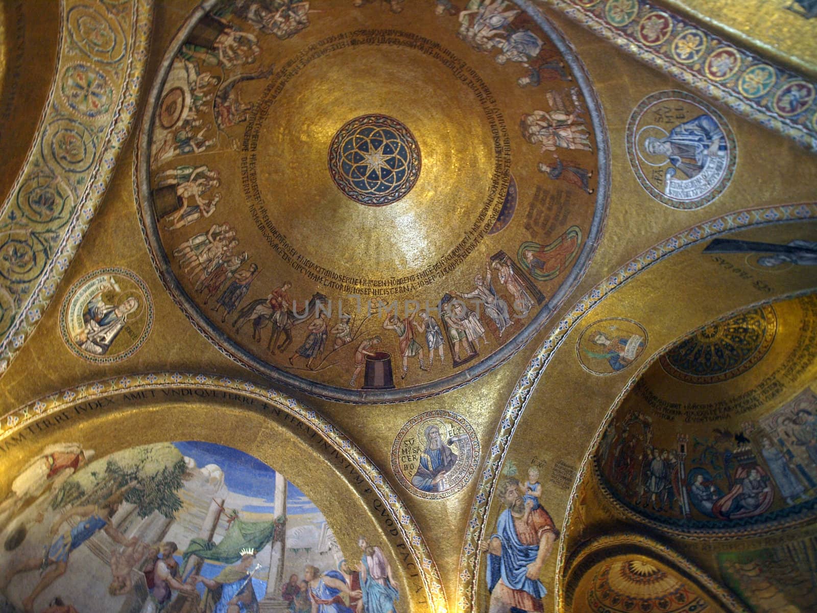Interior of St Mark s Basilica Venice Italy 