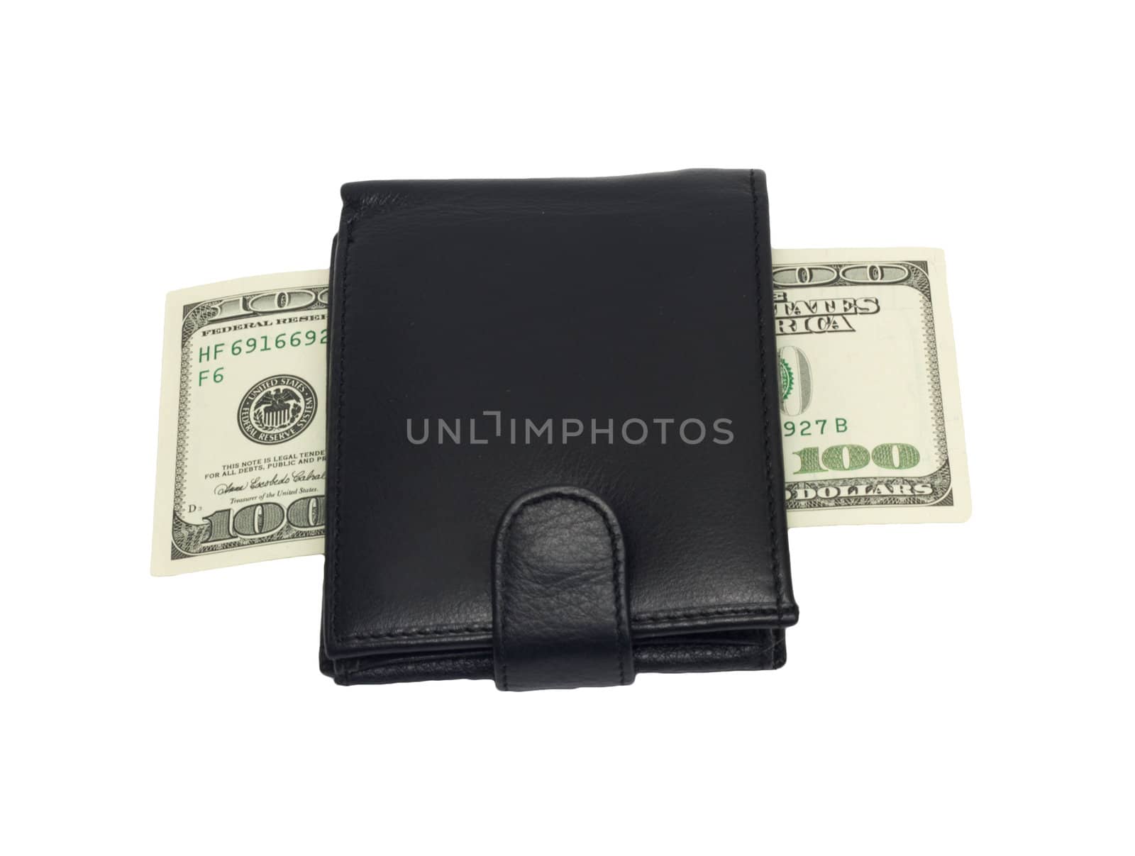 hundred dollars in her purse