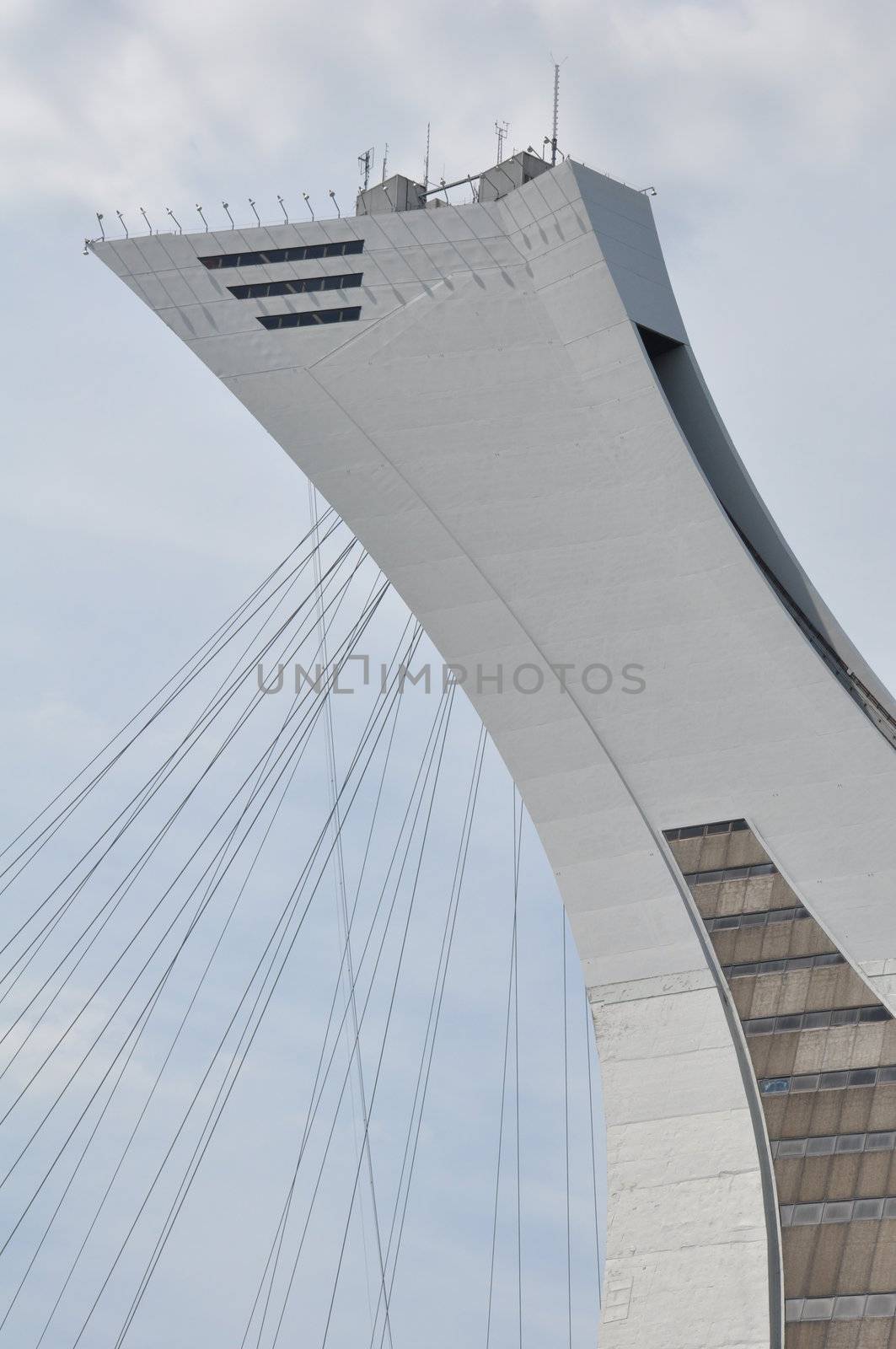 Montreal Olympic Stadium in Quebec, Canada