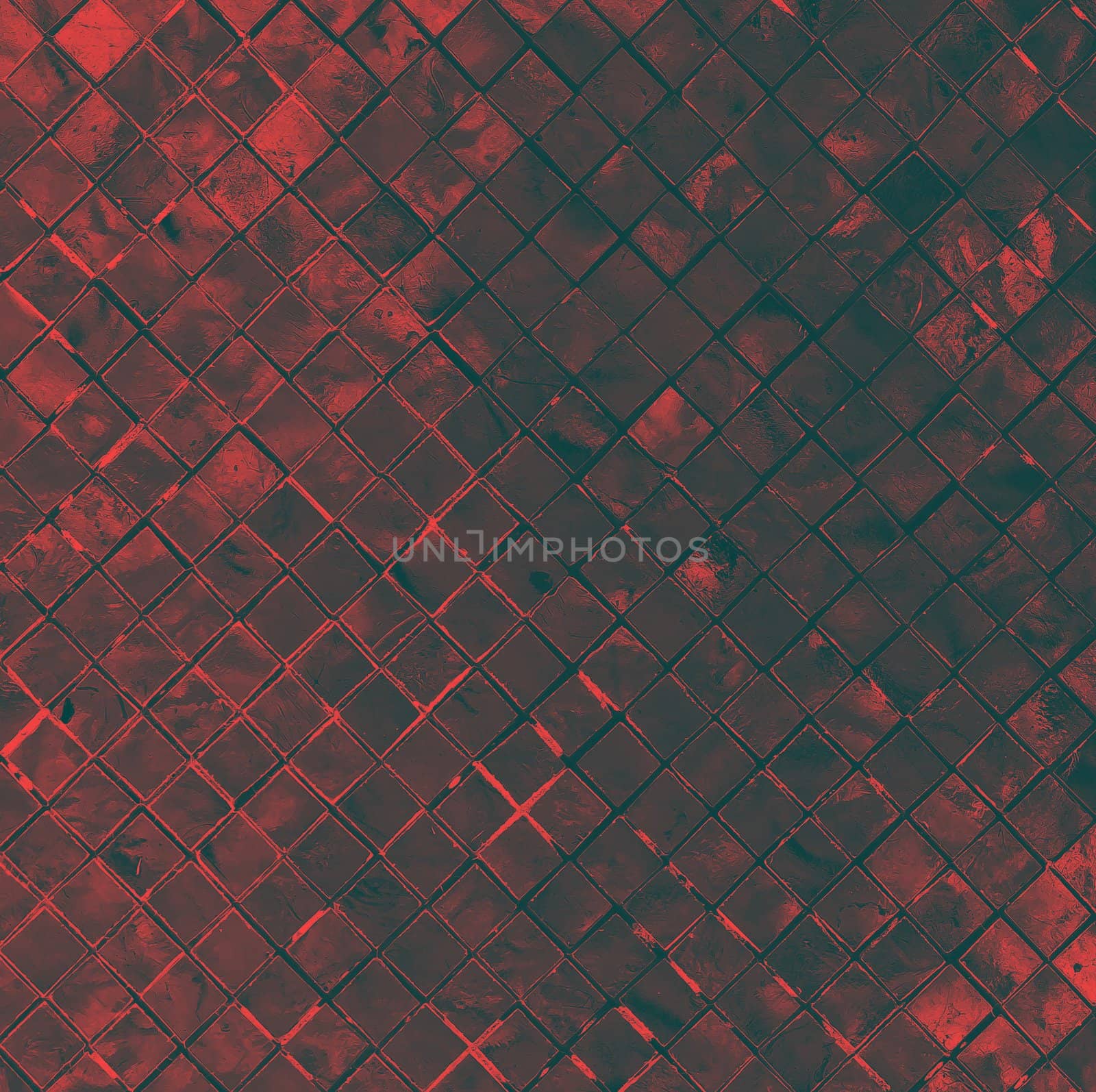 grunge red tile background, red background