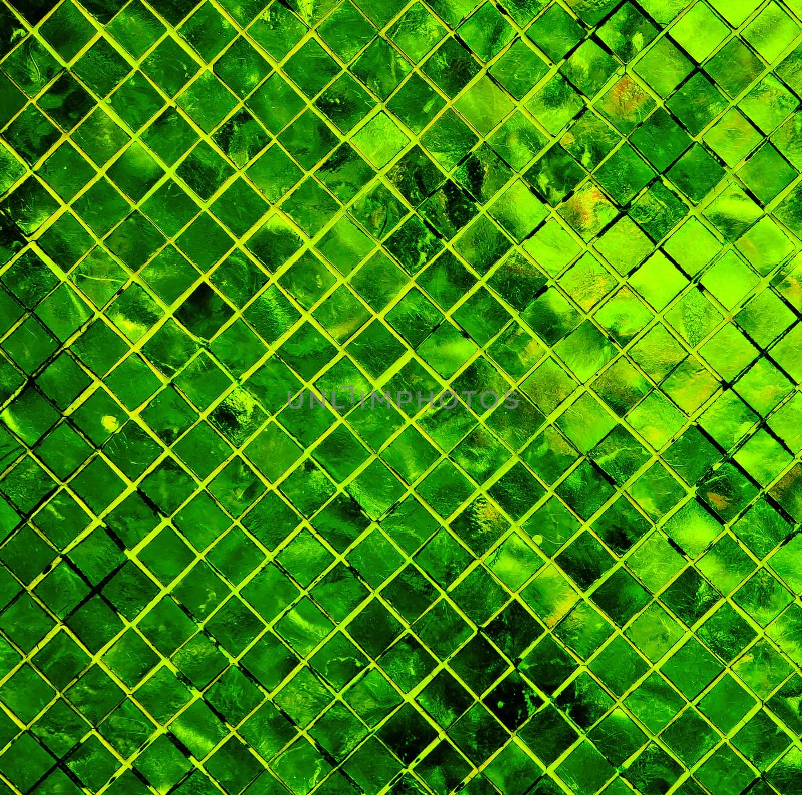 grunge green tile background, green background