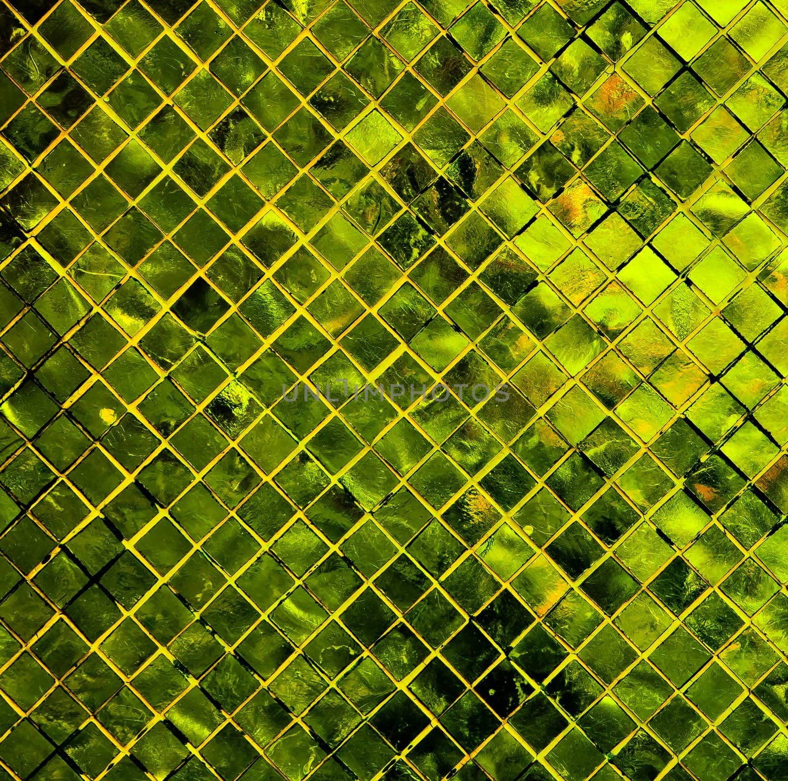 grunge green tile background, abstract background