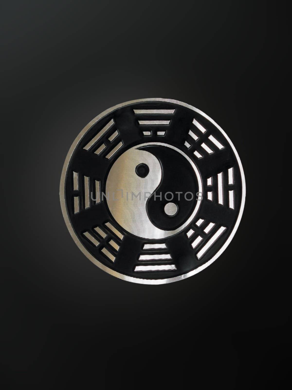 fengshui bagua over black