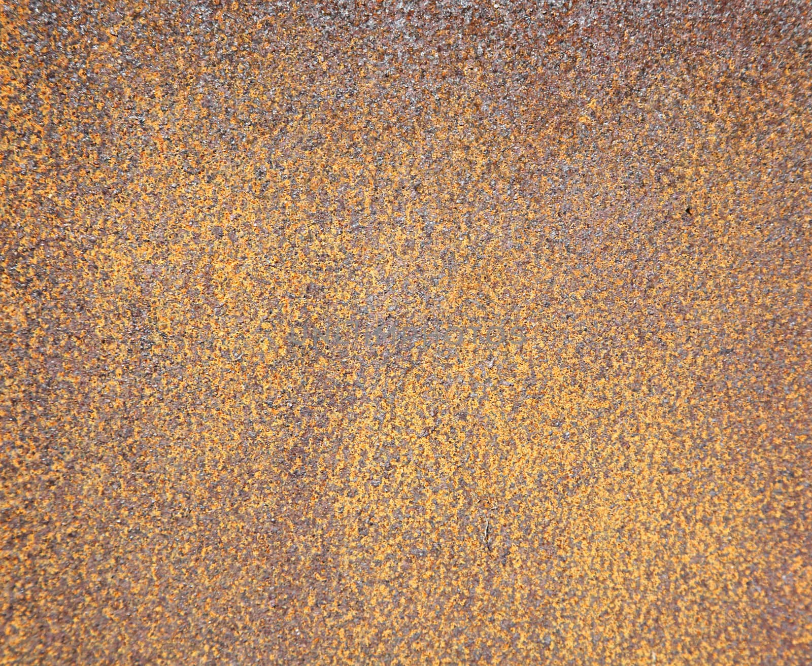 Fulvous structure of rusty iron
