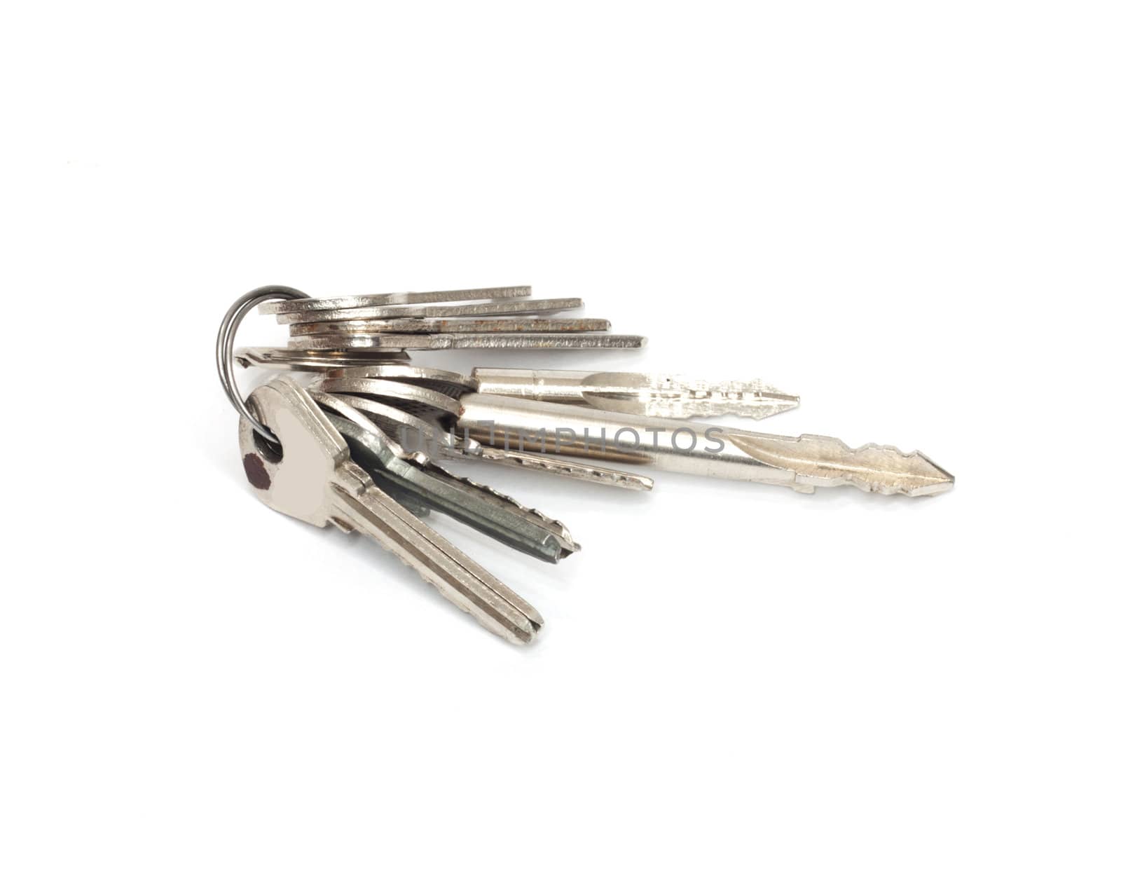 a bunch of old keys