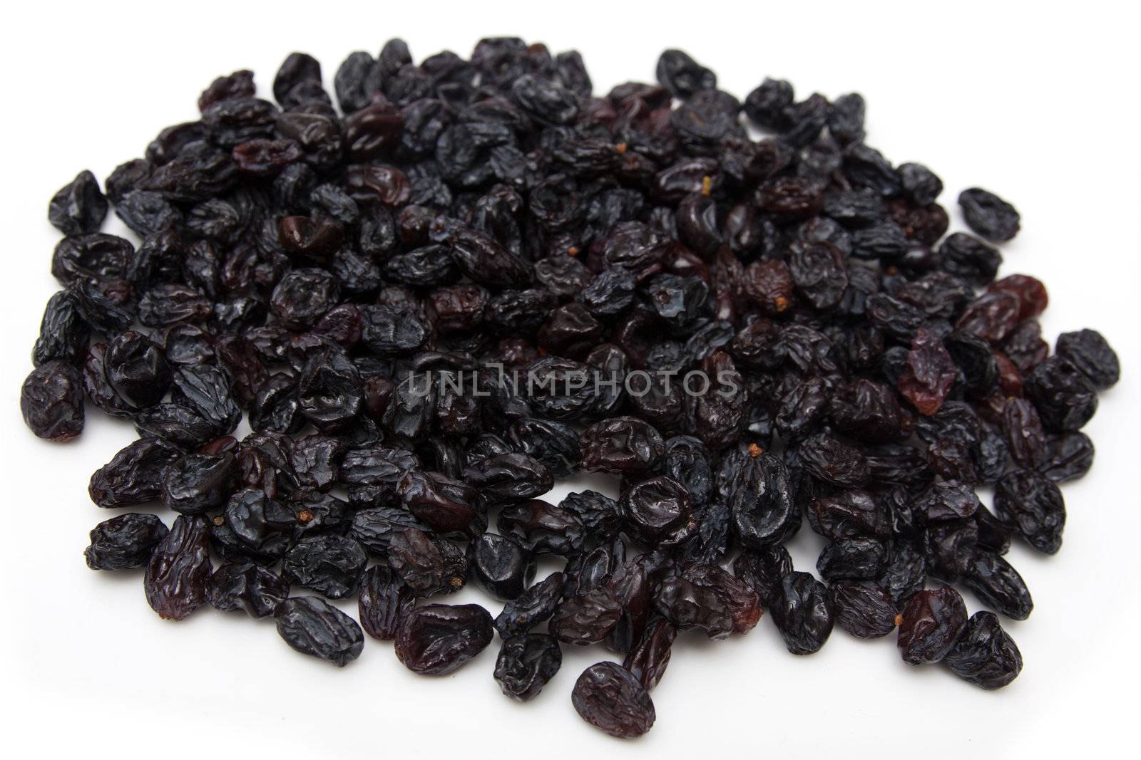 Composition from dried fruits on a light background 