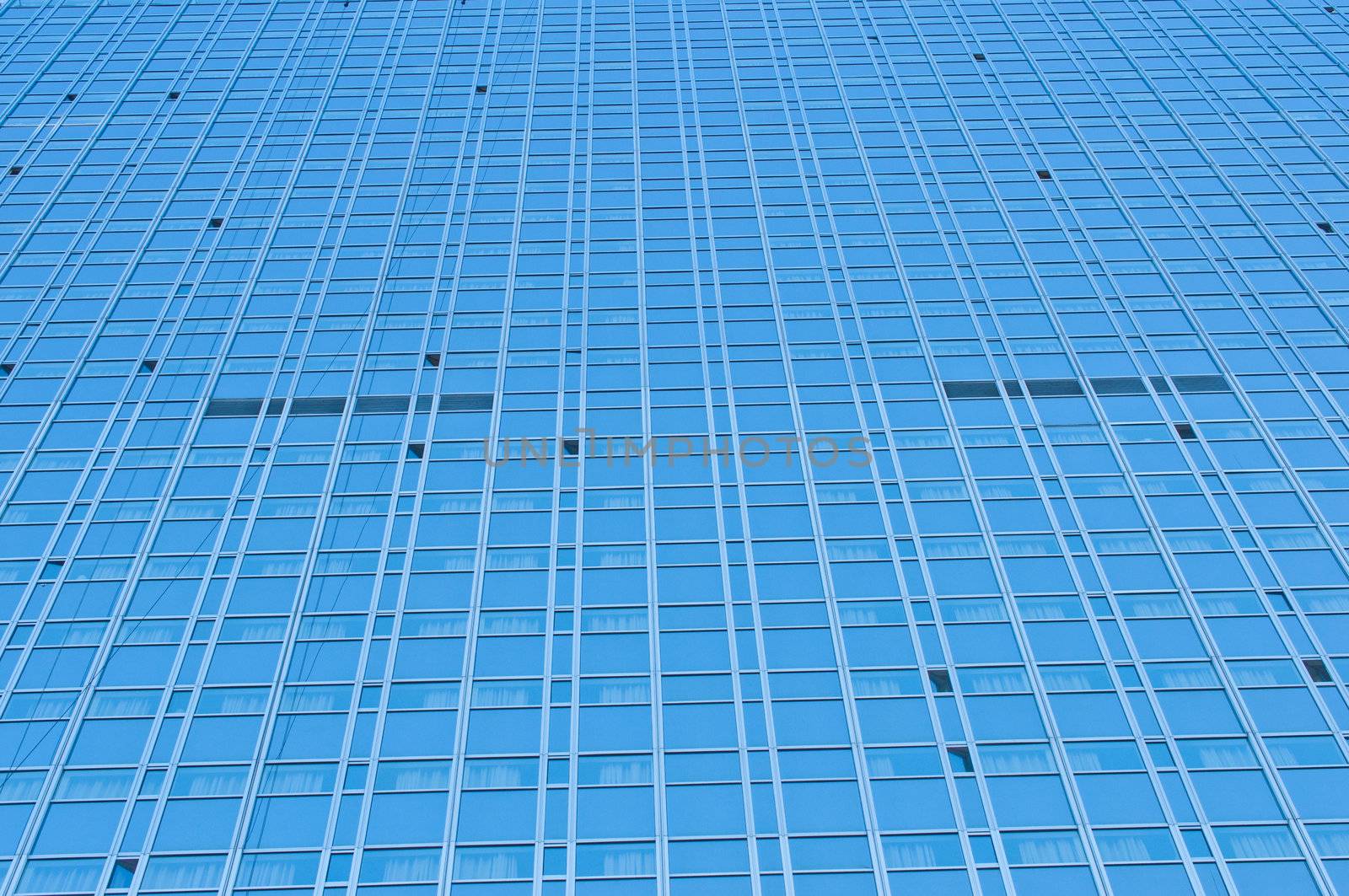 Modern skyscraper made of glass  Oslo Norway