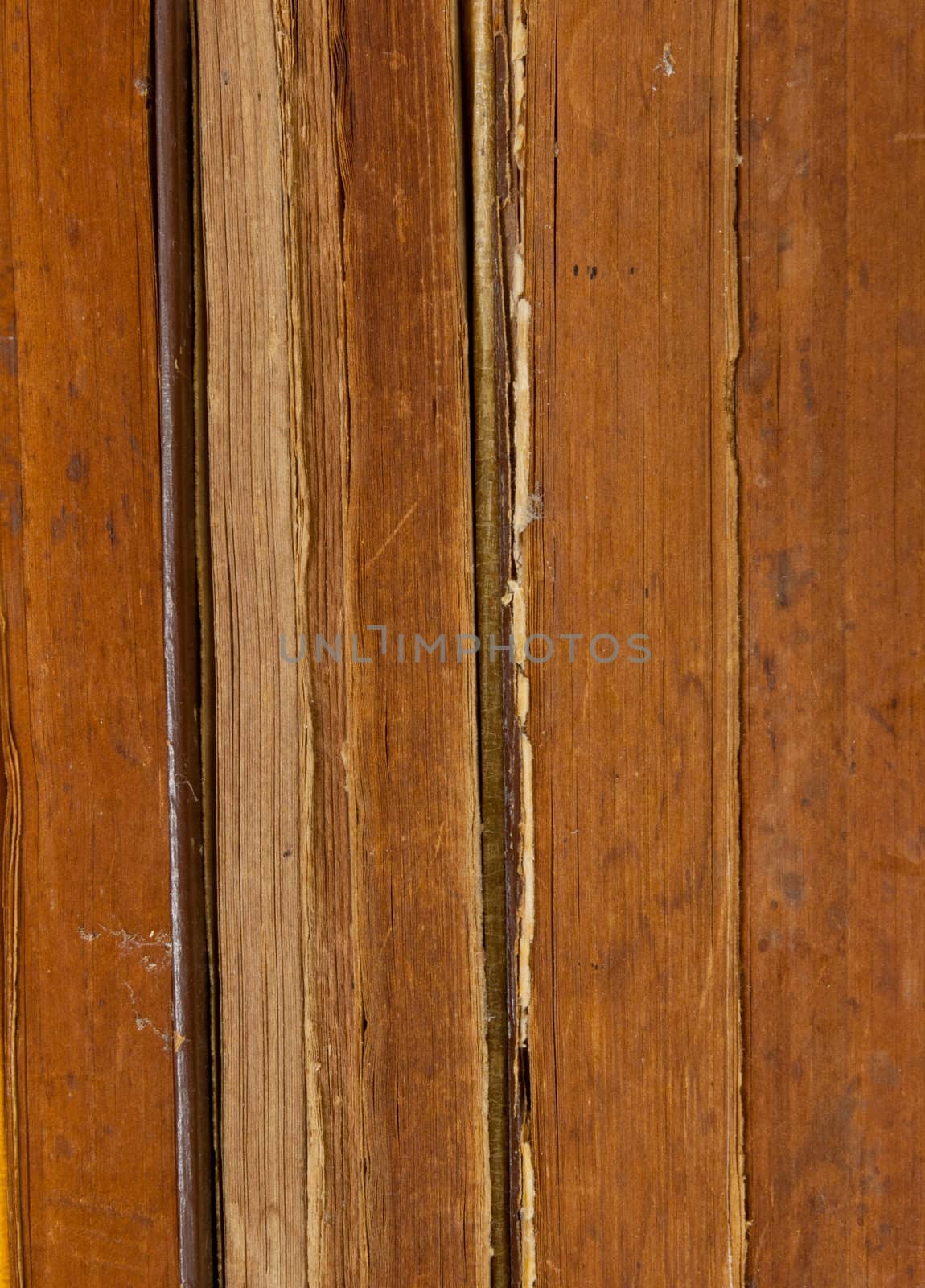 Stack of old books as background