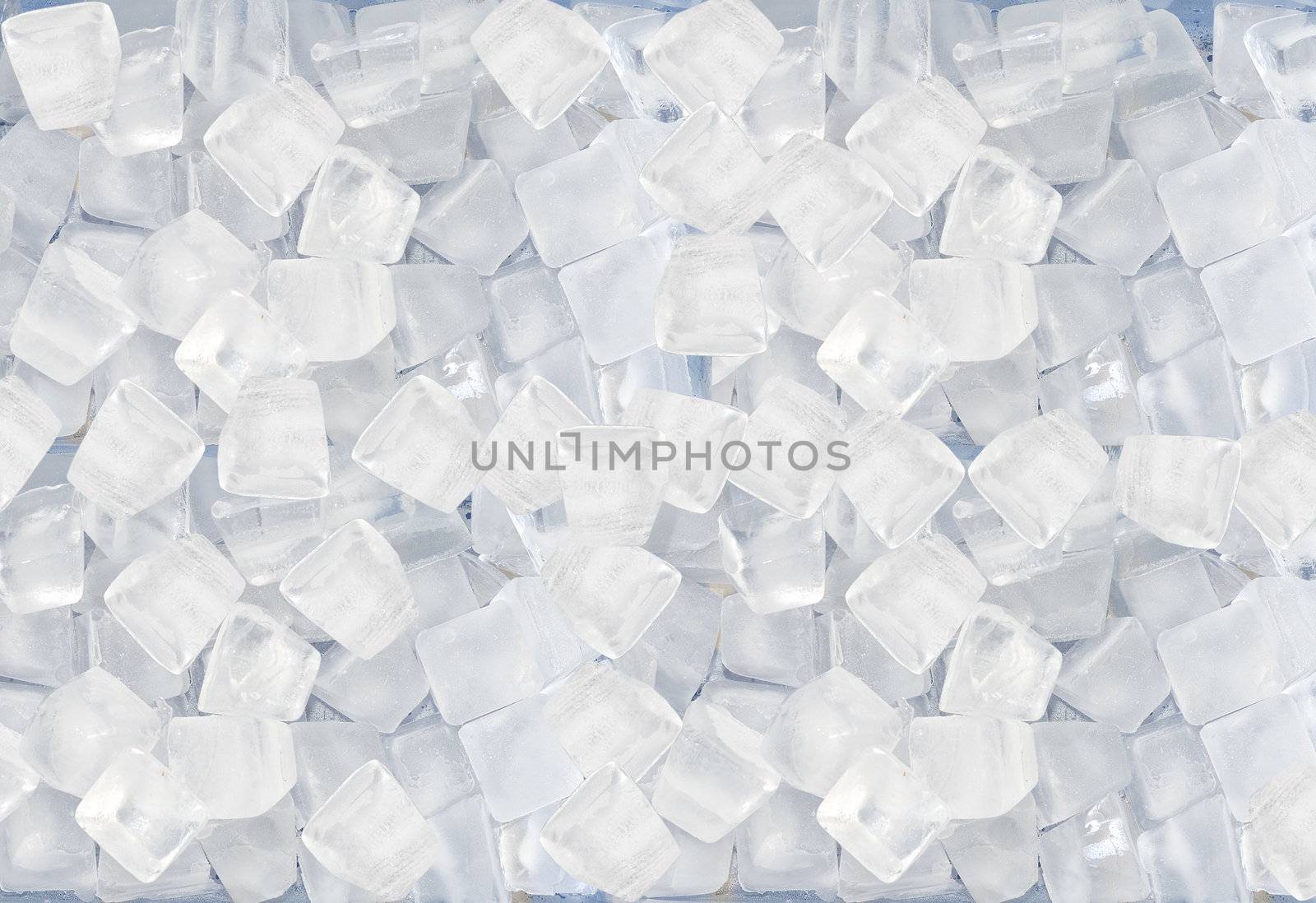Background of ice cubes by sommai