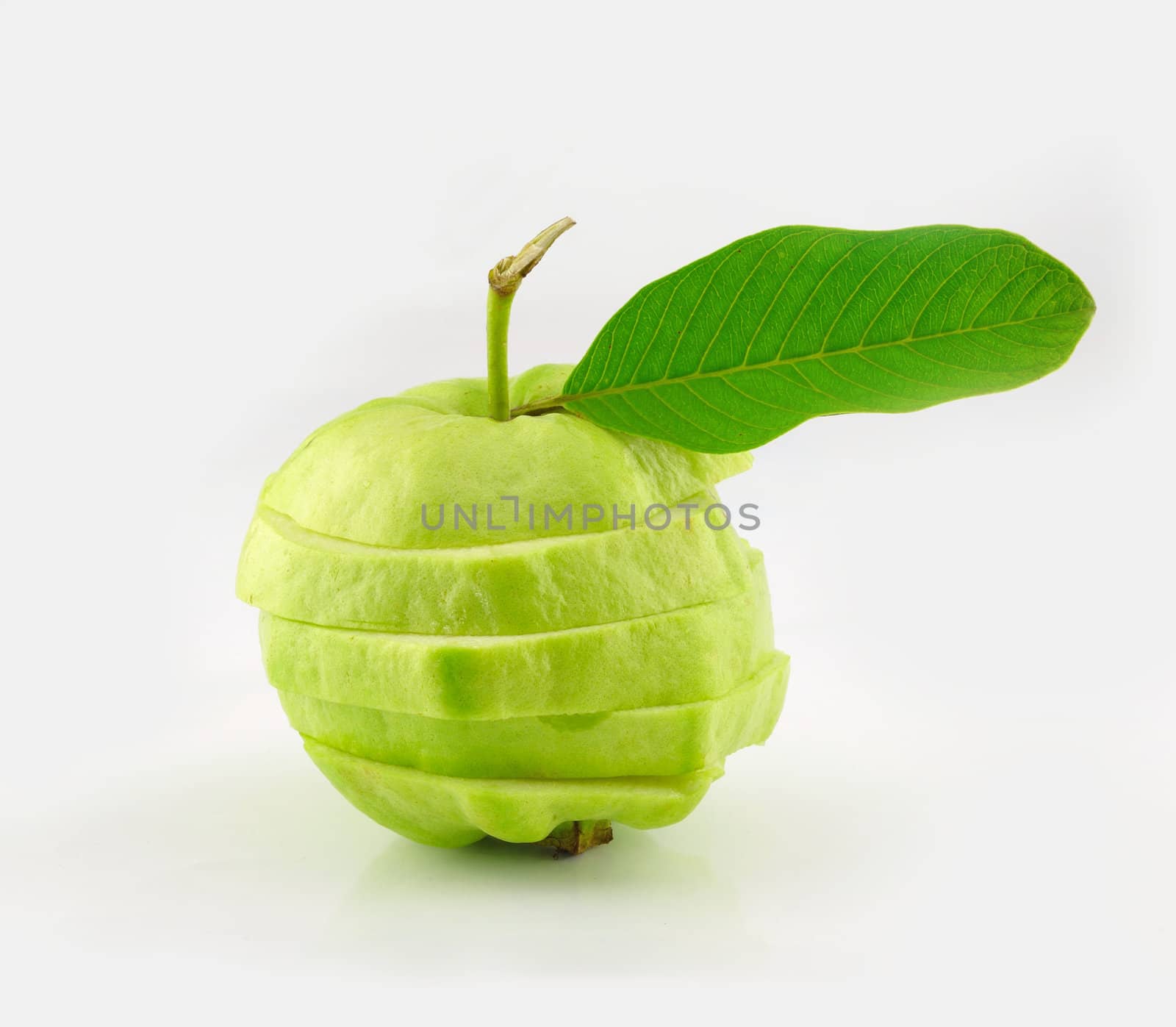 Fresh of Guava fruit on white background by sommai