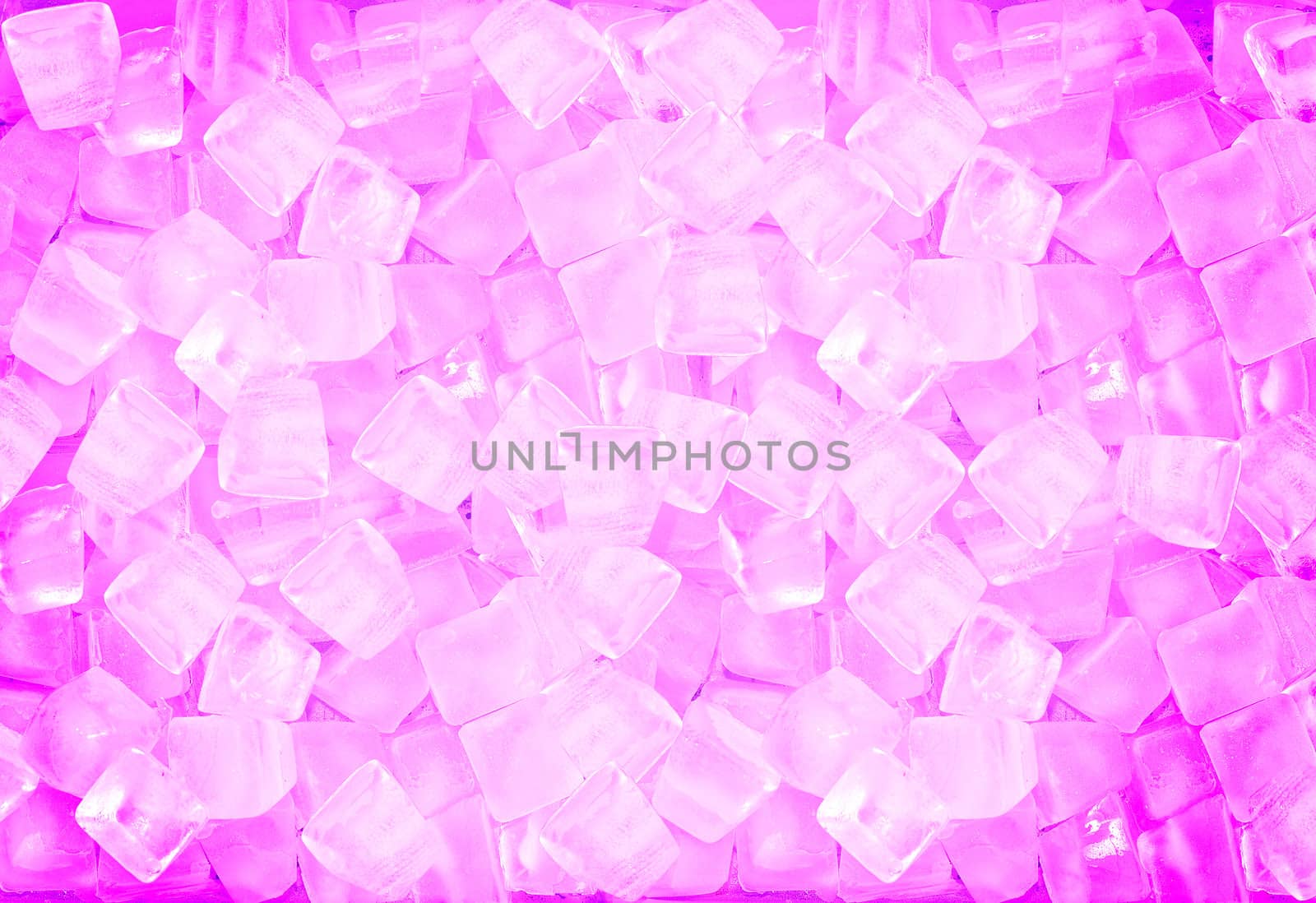 abstract Purple ice cube background for a hot summer