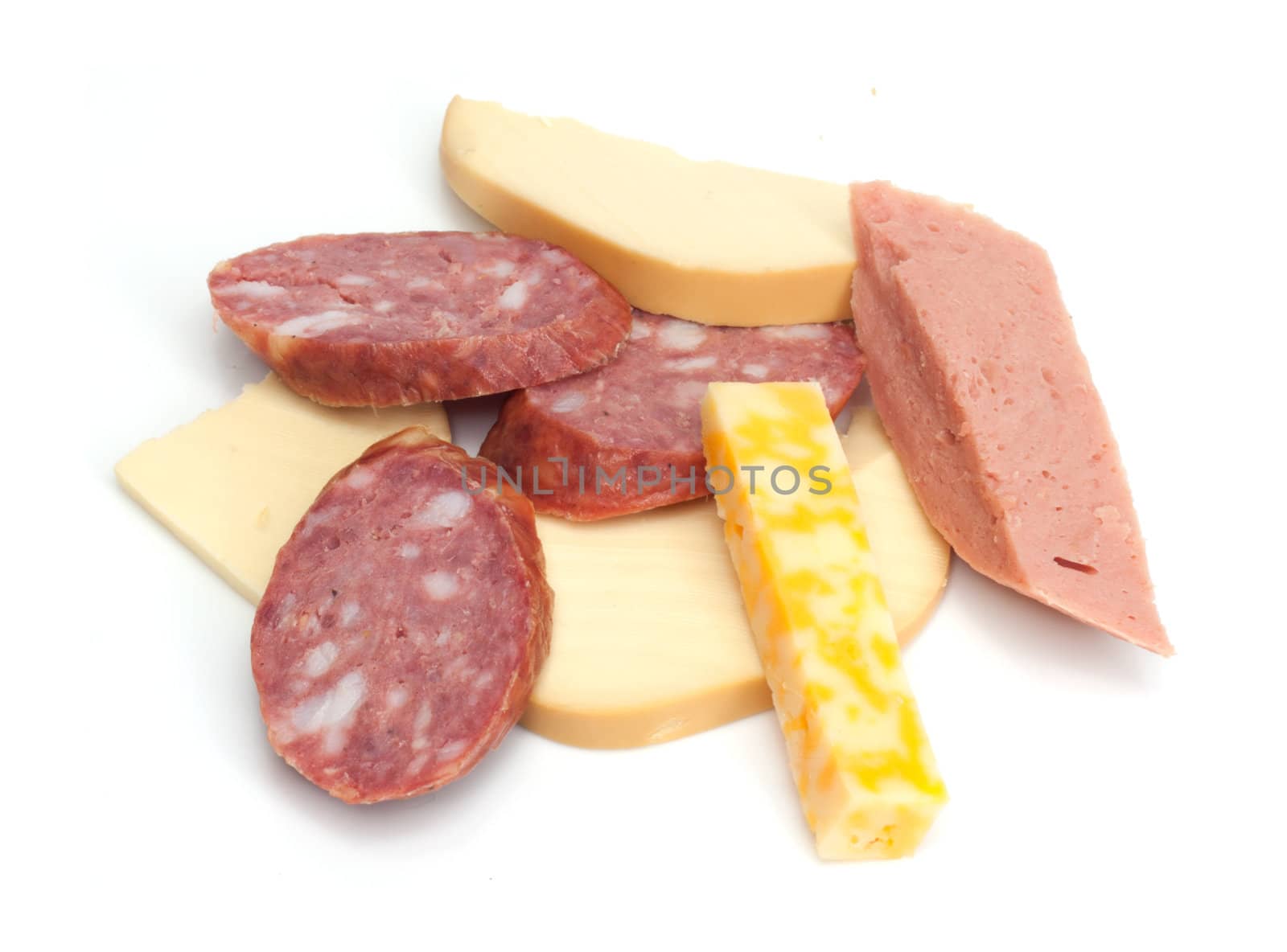 cheese with sausage