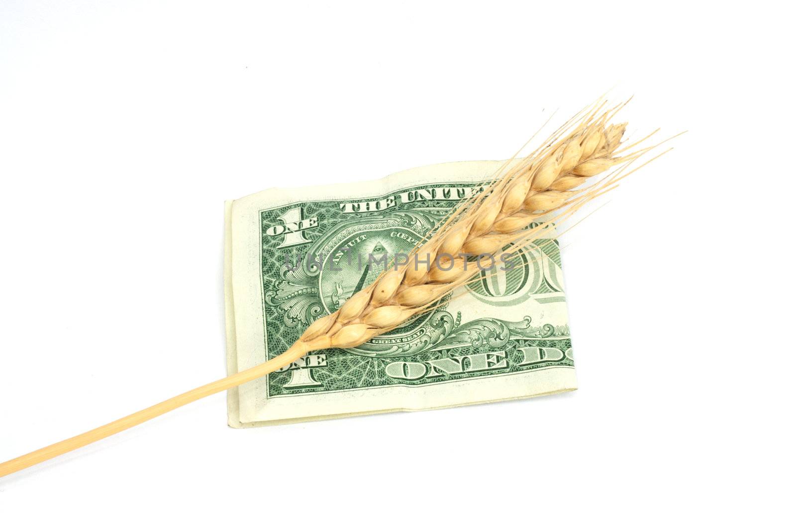 Dollar and wheat by schankz