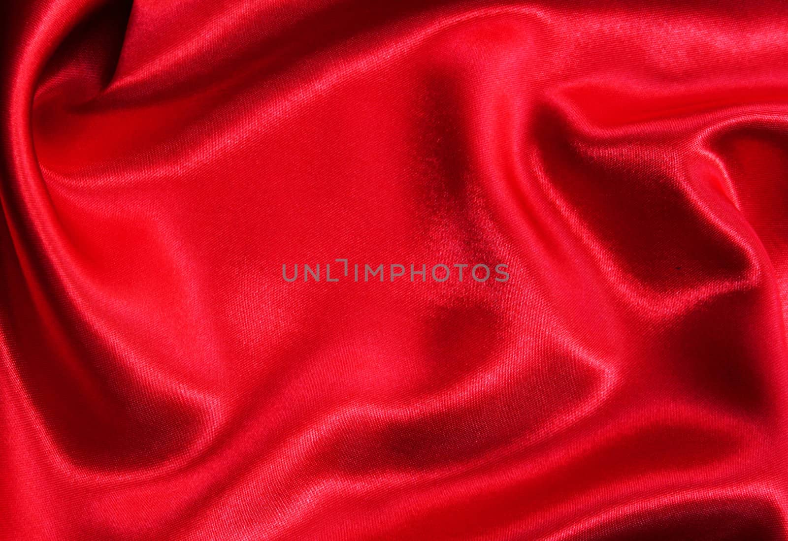 Smooth elegant red silk can use as background 