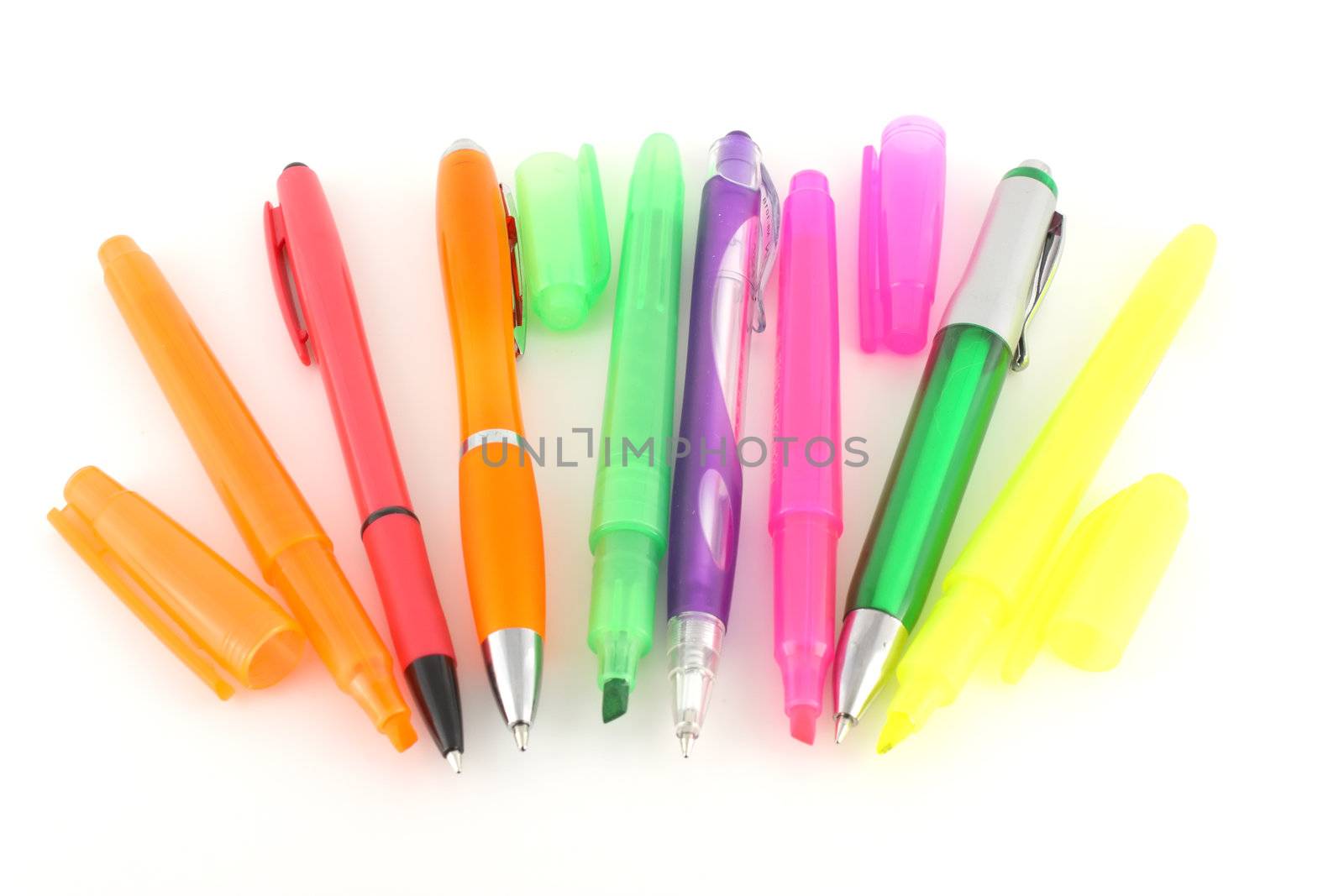 Color pens and felt-tip pens by sergpet