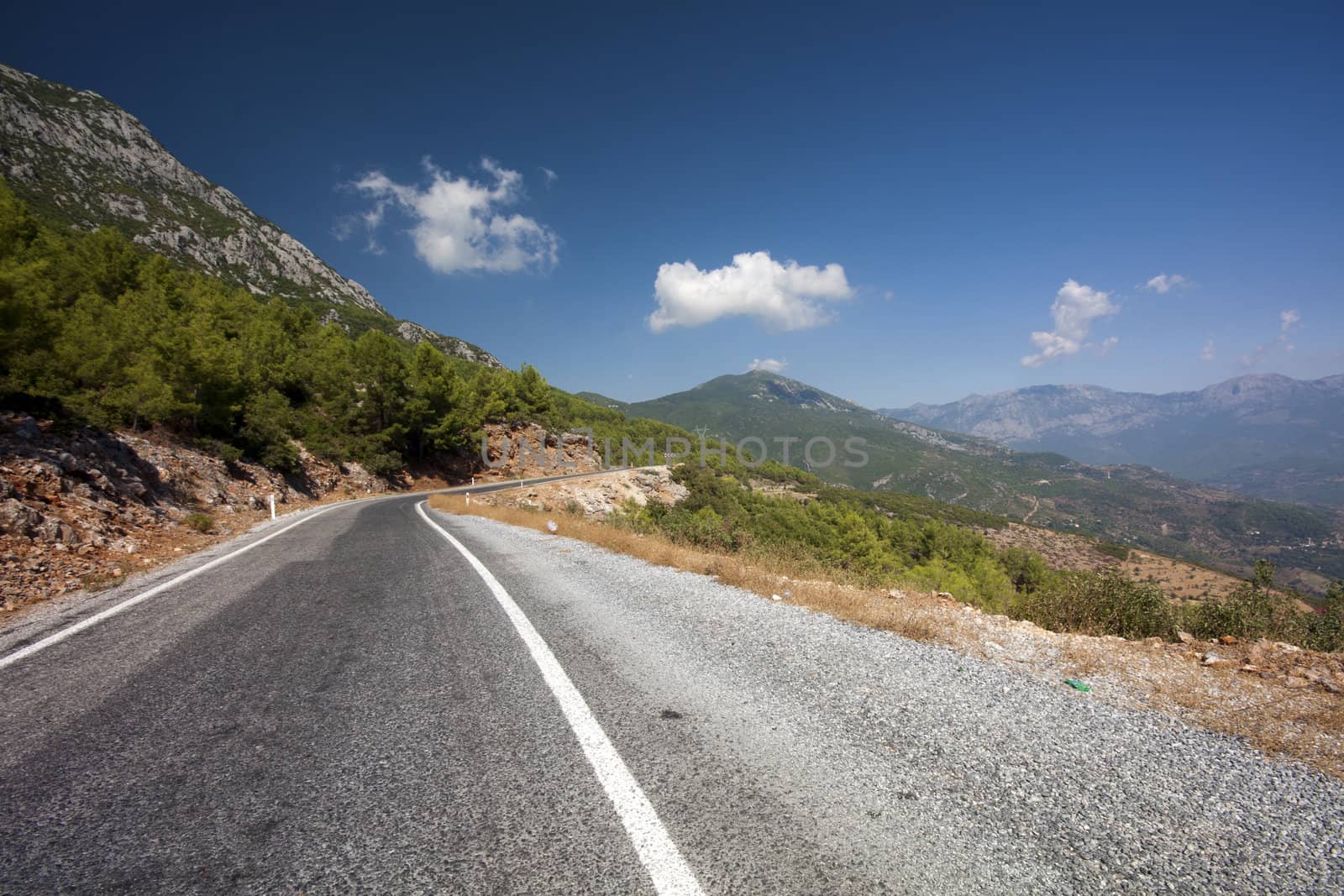 Mountain Road, Taurus(Toros) Mountains, Turkey