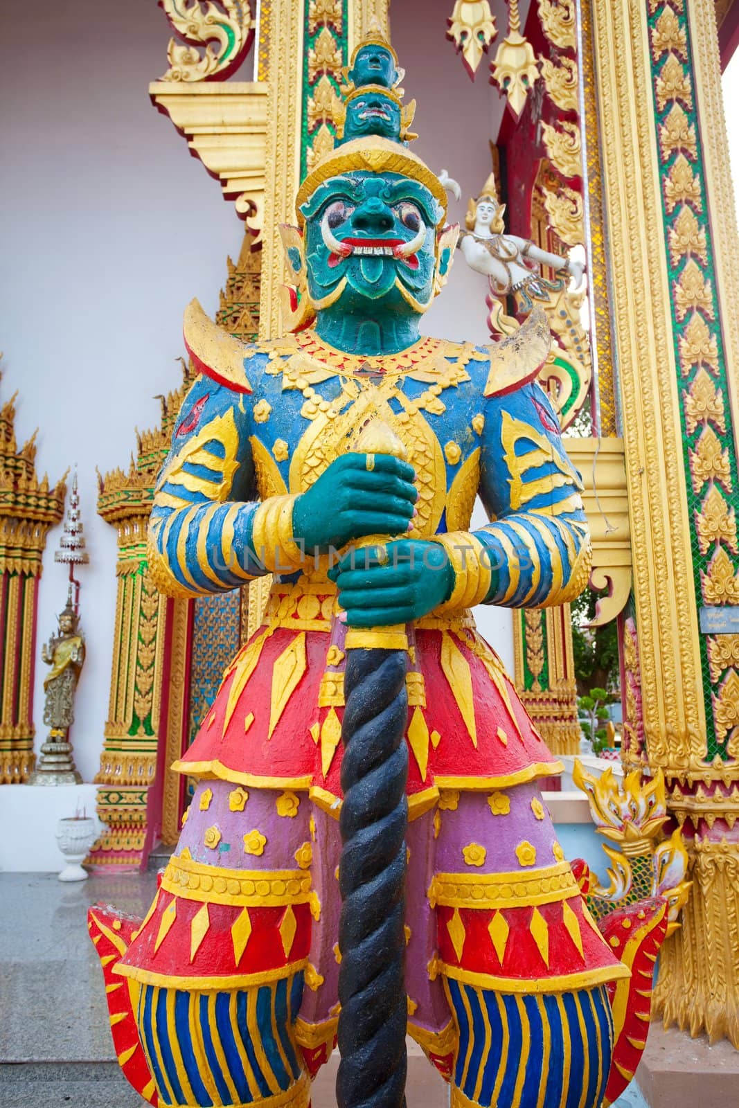 Guardian of temple in Thailand