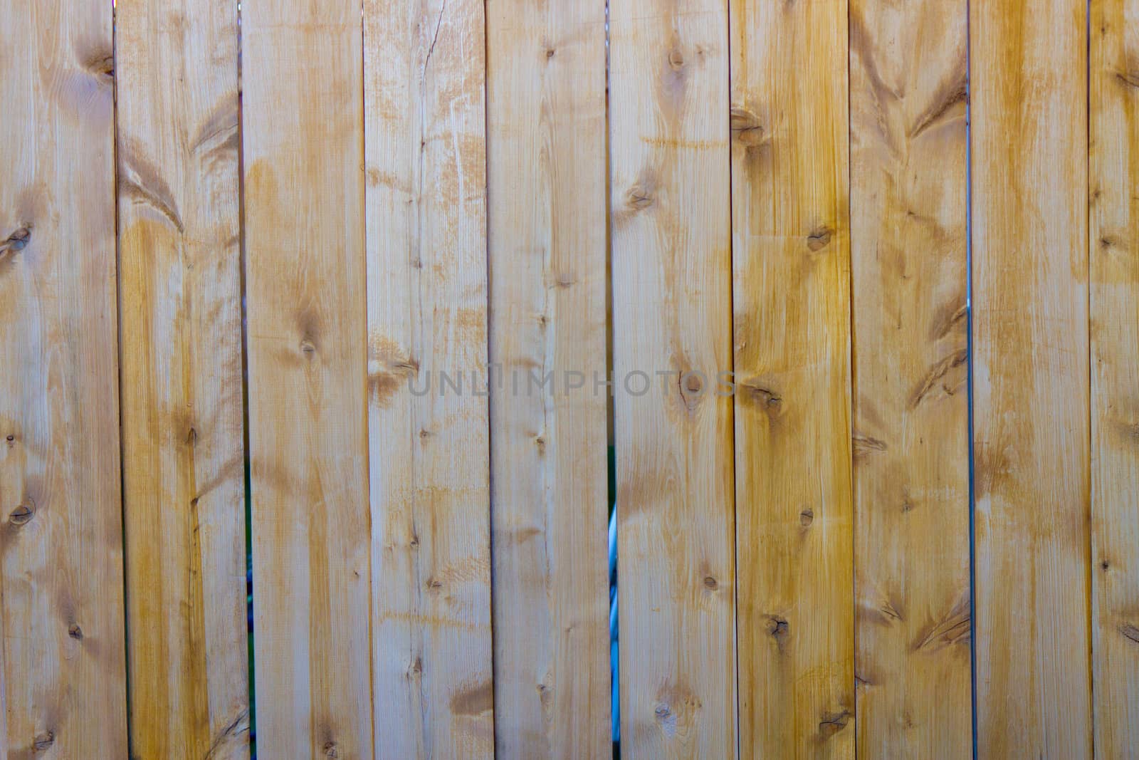 Wood fence with vertical planks - background.