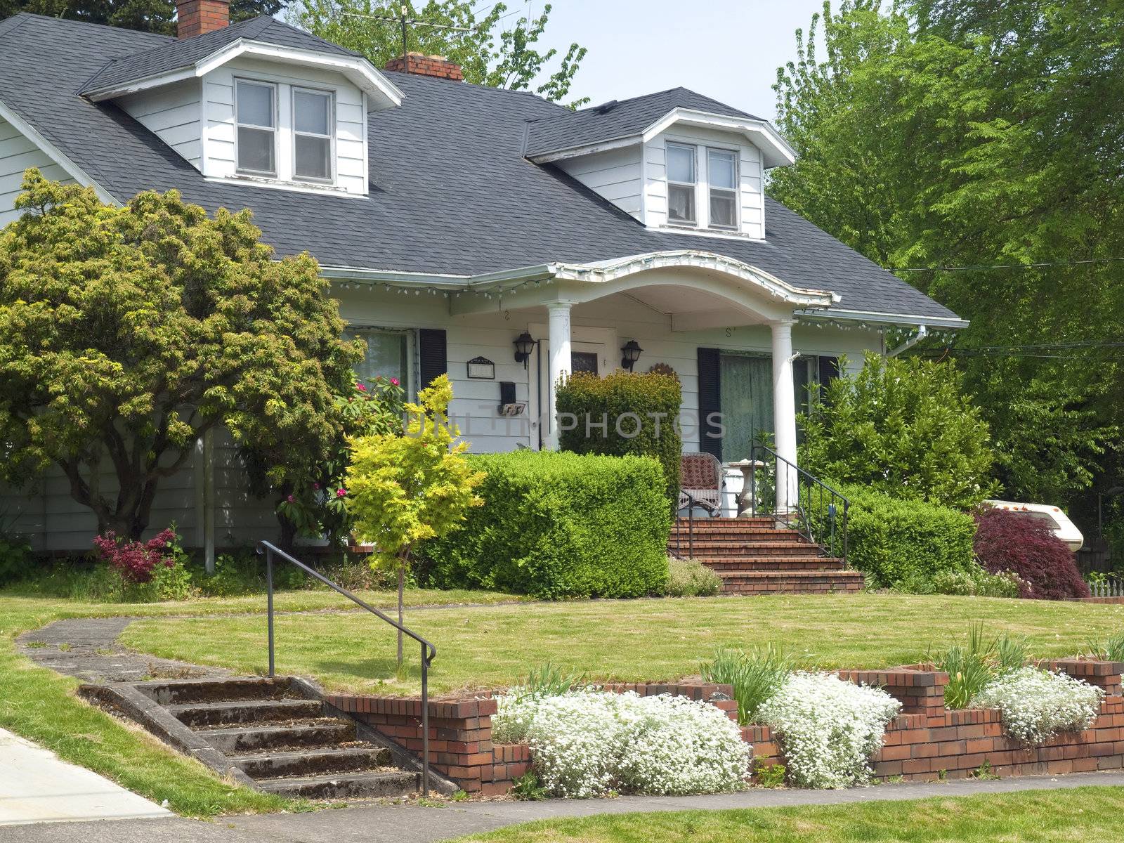 Springtime in A gresham neighborhood, Oregon.