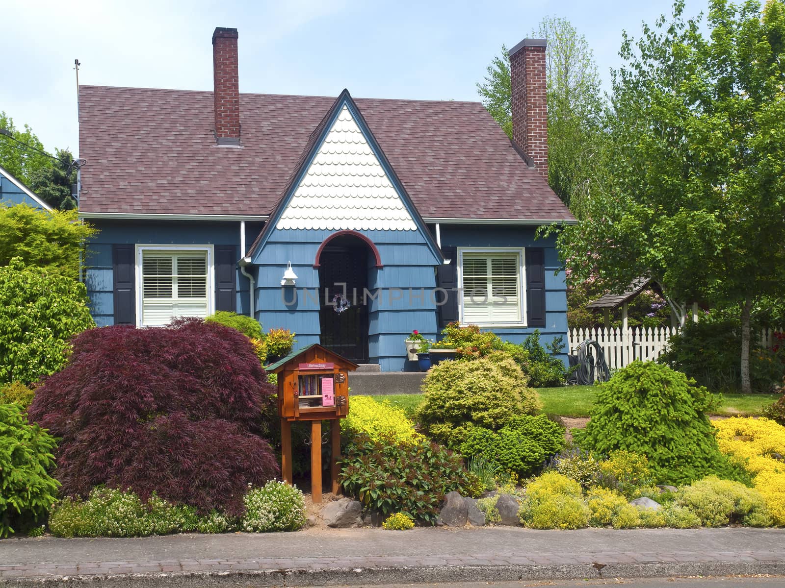 Home sweet home, a bloom of spring in Gresham Oregon.