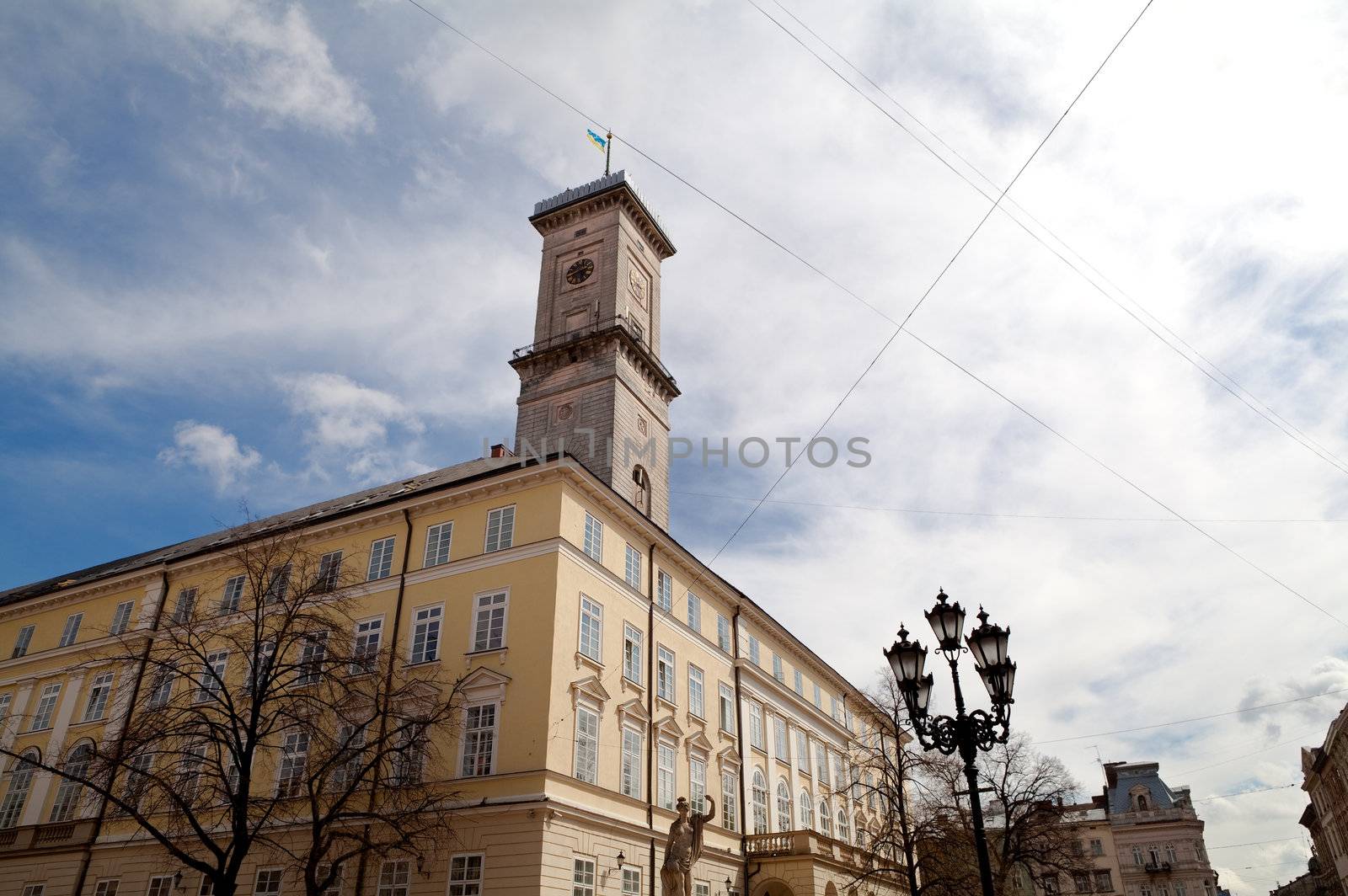 City hall in Lviv (Lemberg) by catolla