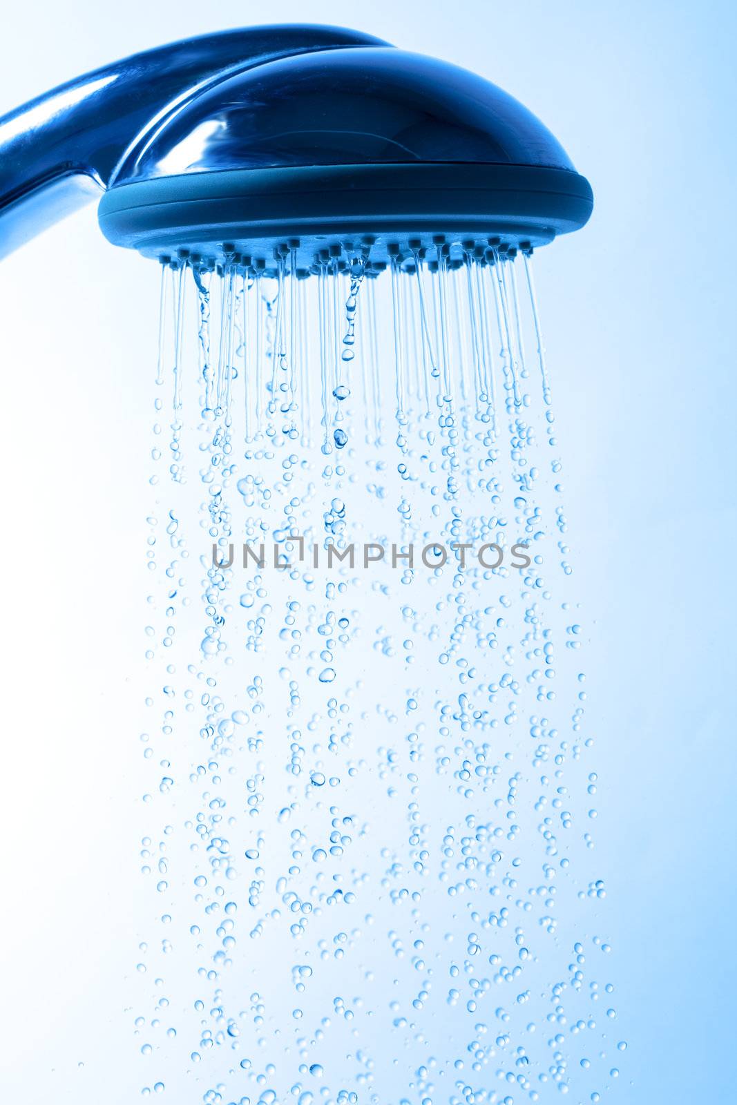 Shower Head with Running Water by Discovod