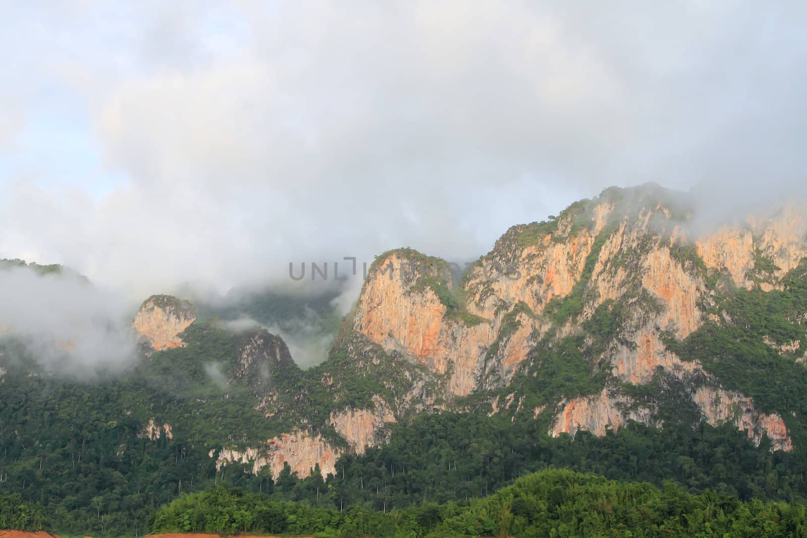 Khao-Sok, the popular national park of Thailand