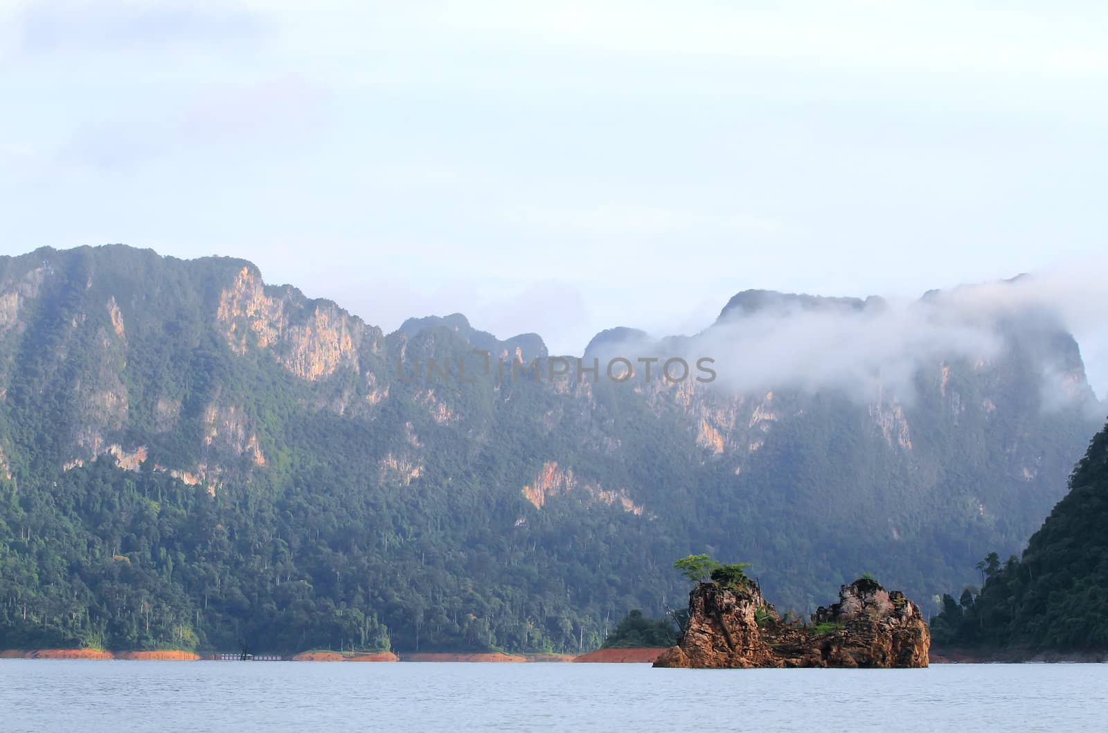 Khao-Sok, the popular national park of Thailand