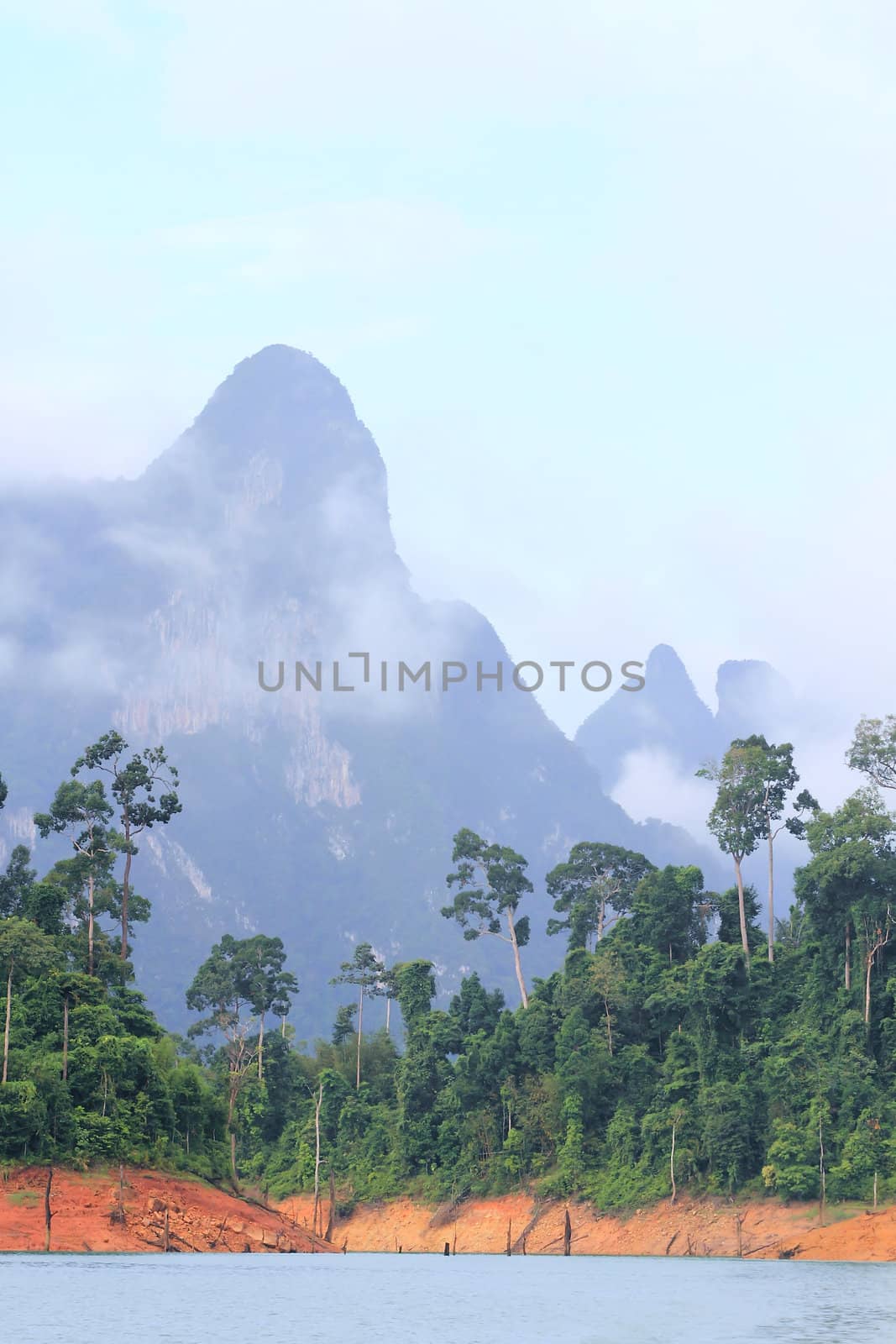 Khao-Sok, the popular national park of Thailand