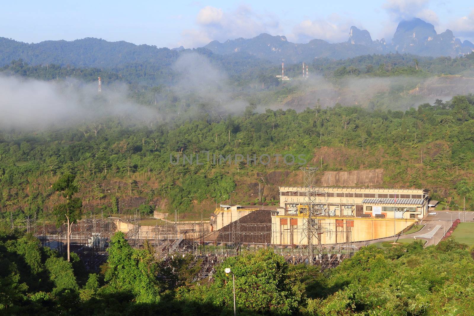 Hydro Power Electric Dam in Thailand 
 by rufous