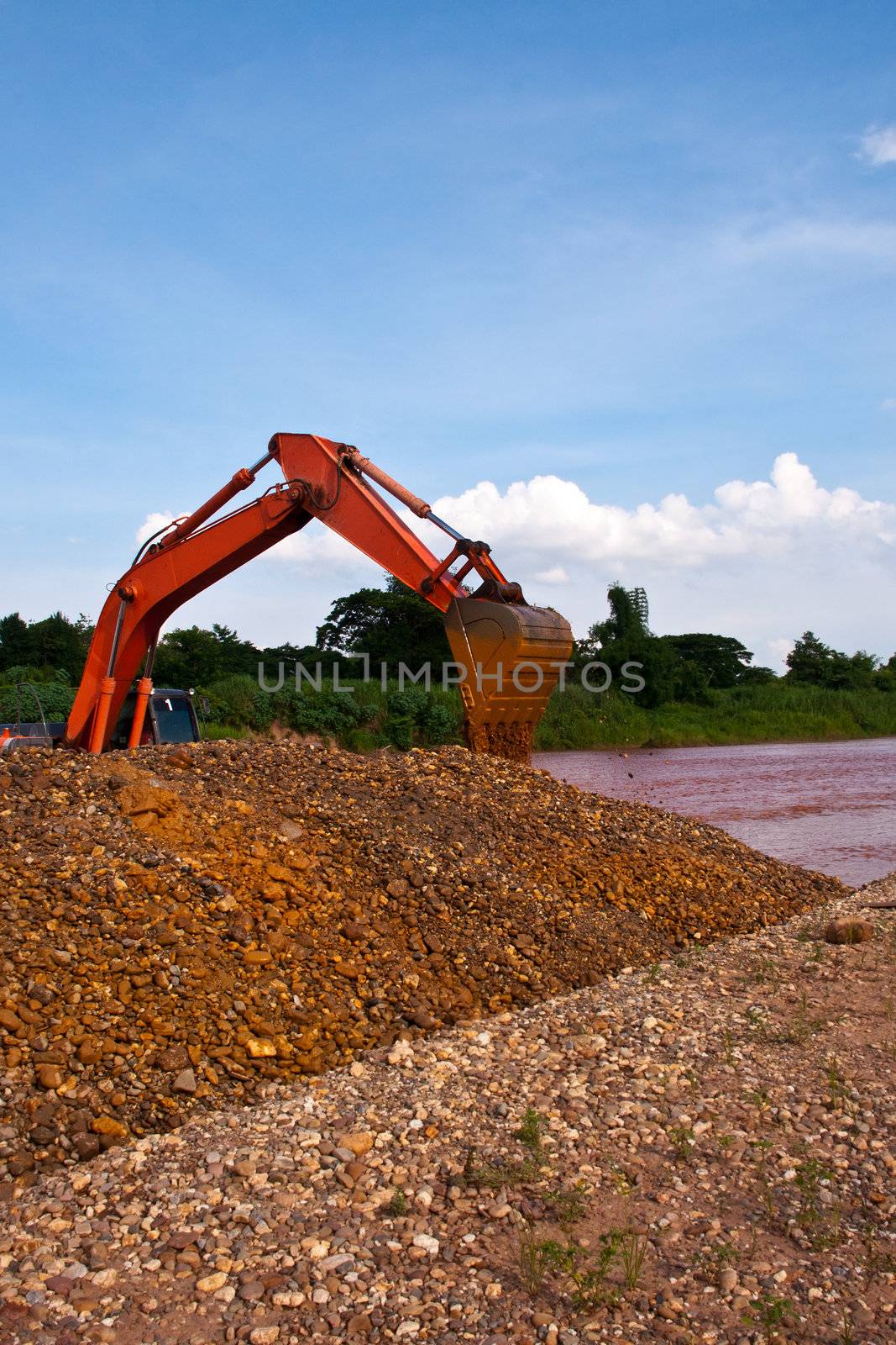 excavator loader bucket