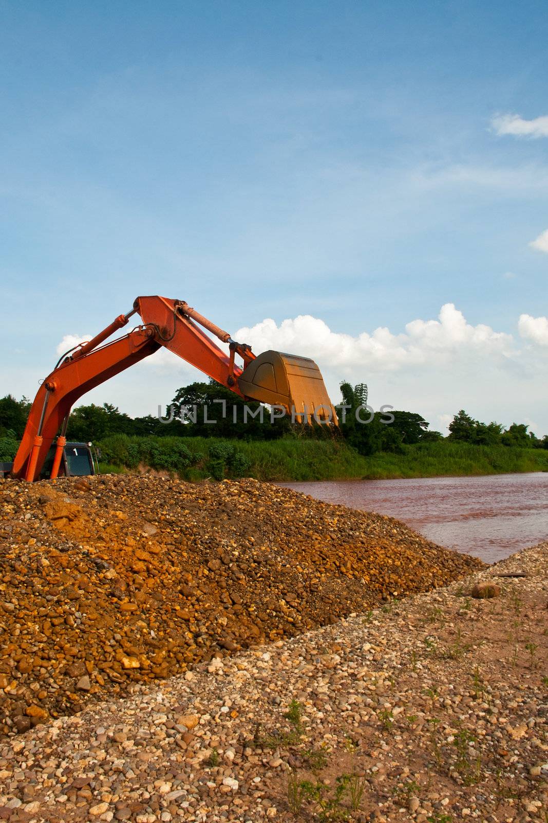 excavator loader bucket