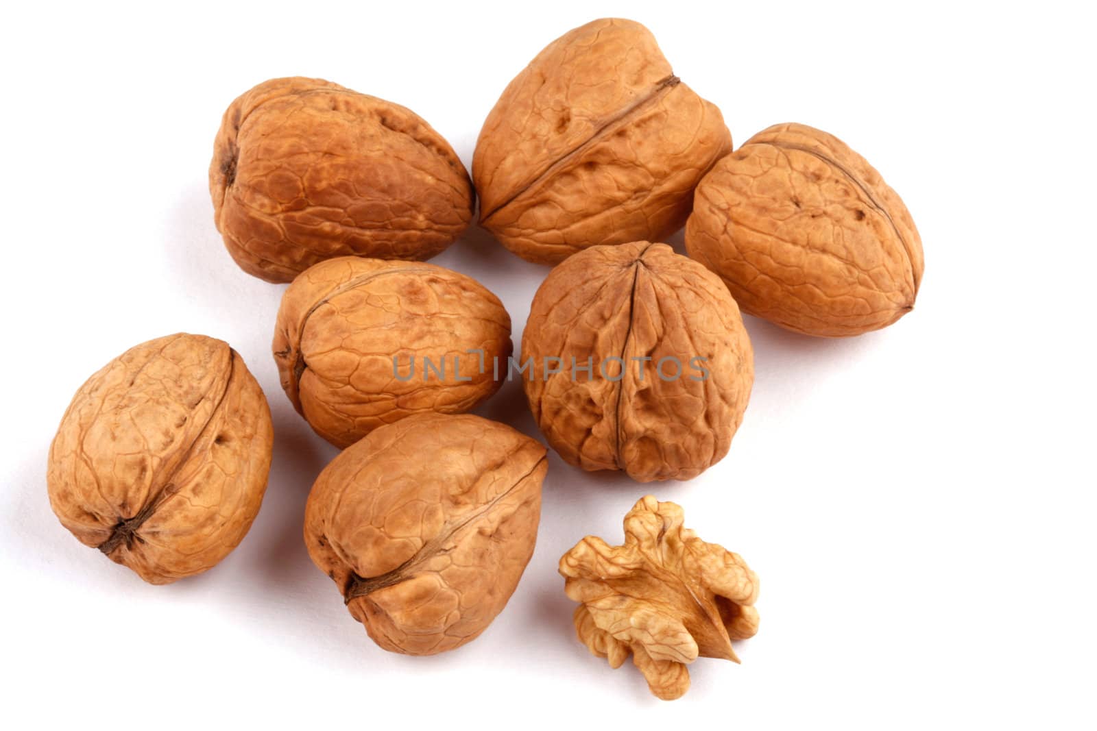 group of walnuts