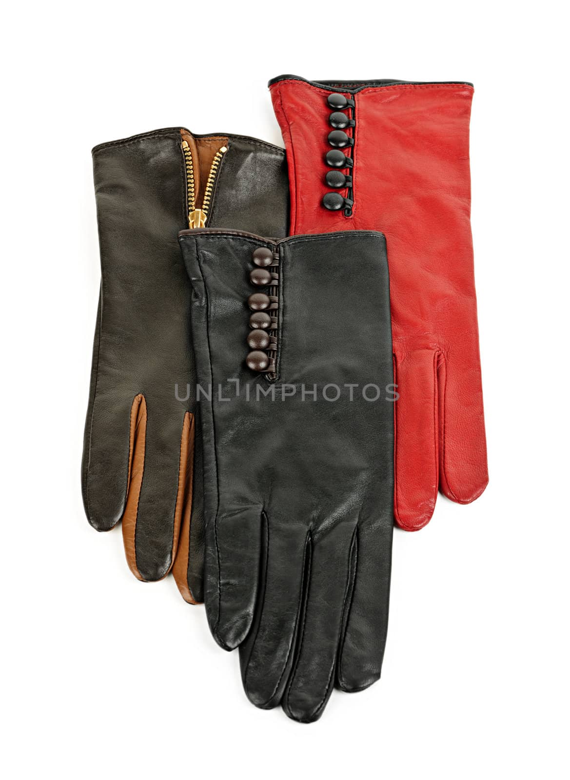 Leather gloves by elenathewise
