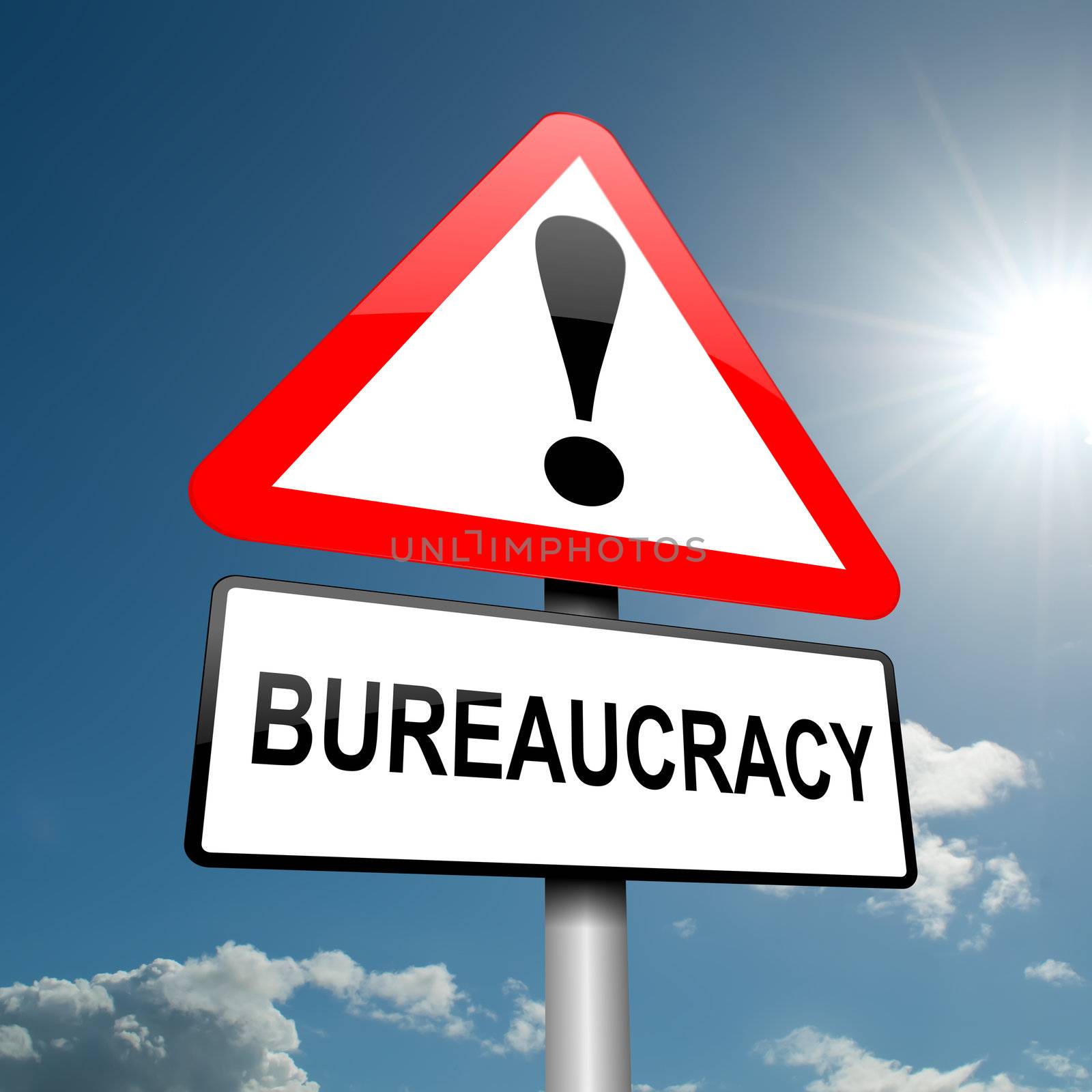 Bureaucracy concept. by 72soul