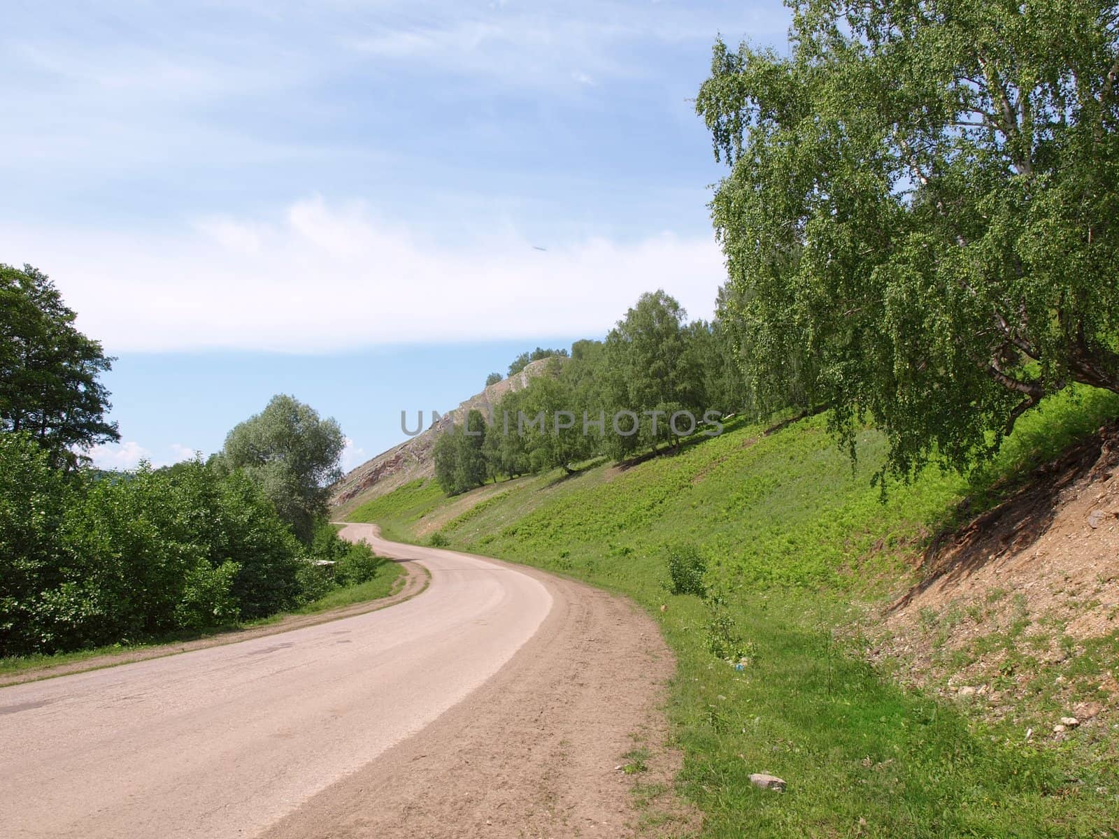 Road in the mountains