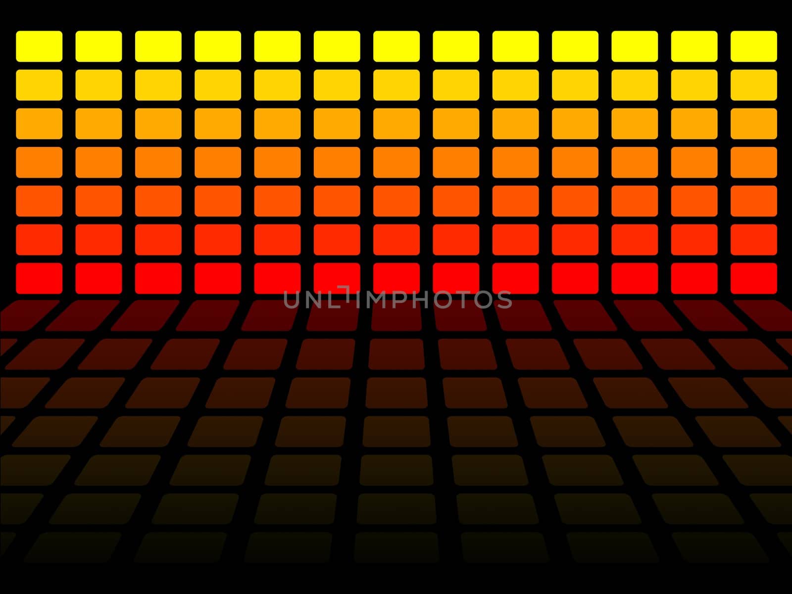 background graphic with colors yellow and red
