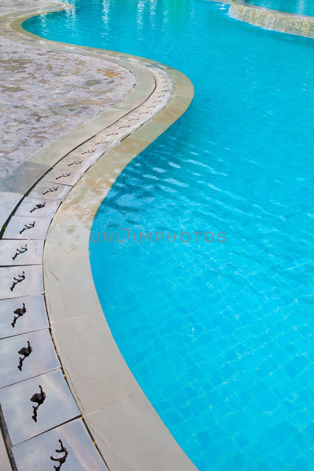 Swimming pool of luxury home