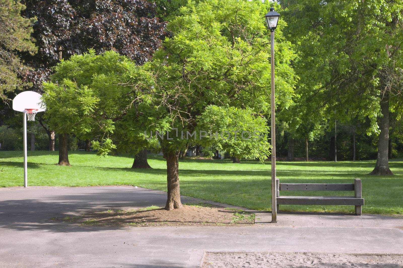 Public park in the neighborhood.