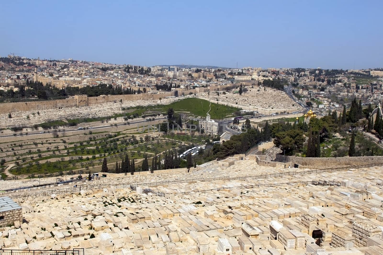 Jewish cemetery .Jerusalem by irisphoto4