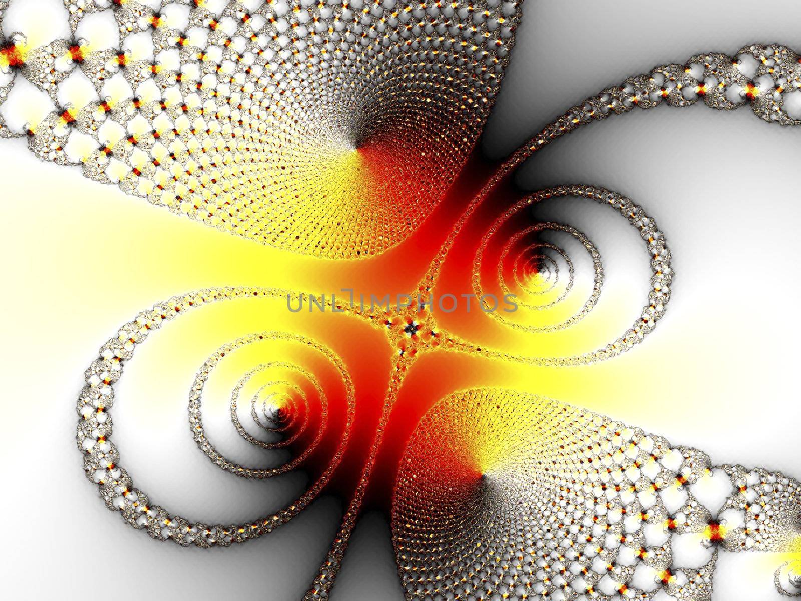digital rendering of a fractal