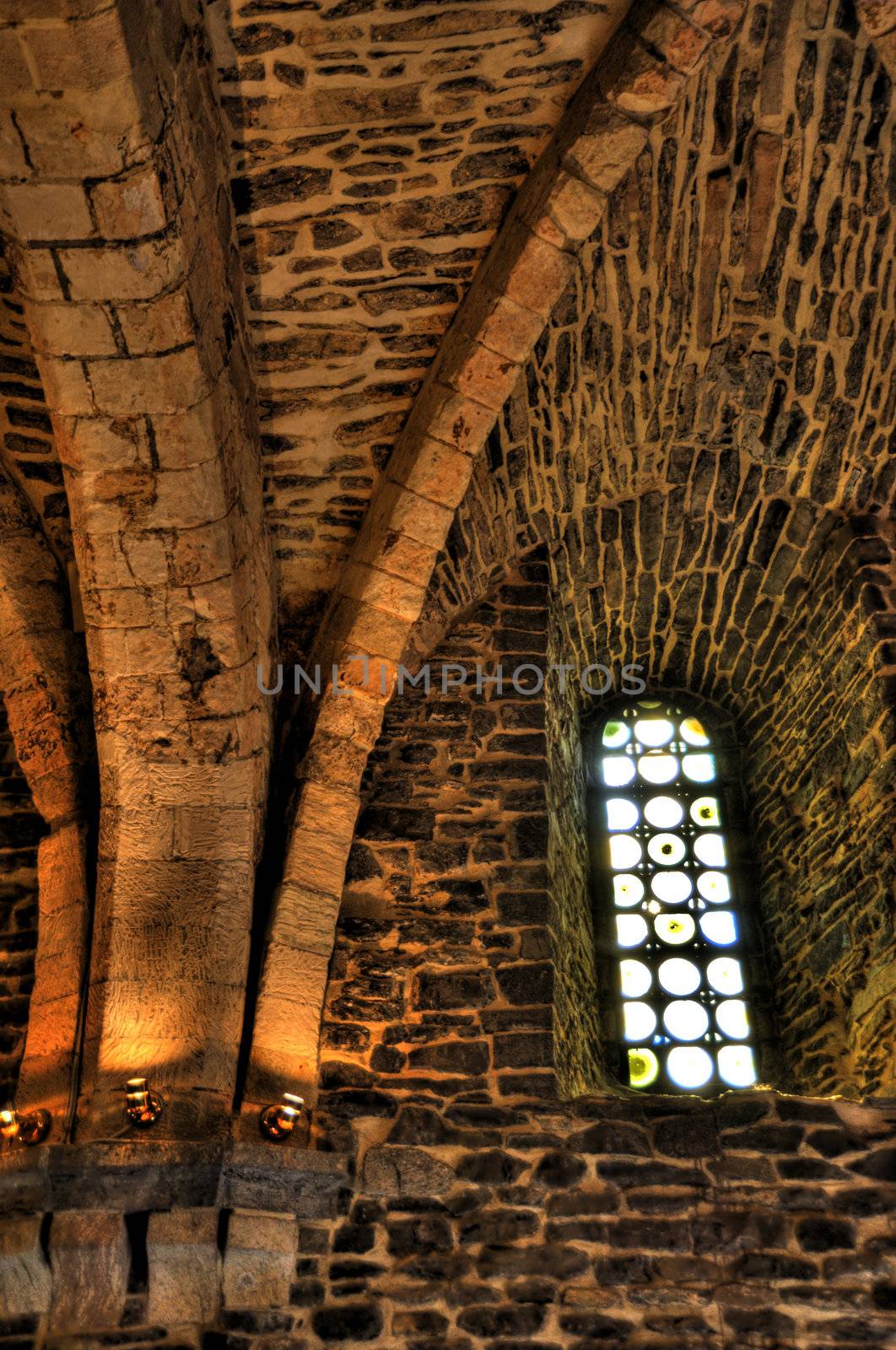 castle in the old town of ghent, belgium (hdr)
