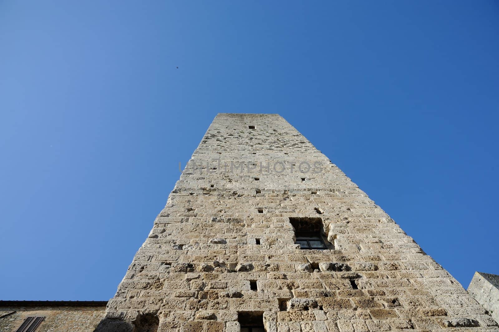 San Gimignano is the city of beautiful towers, landmark of Tuscany, Italy