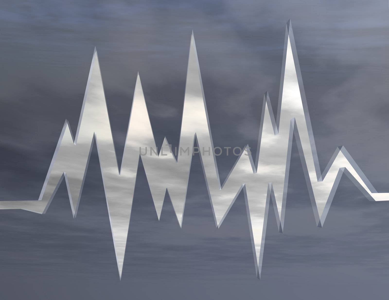 digital rendering of a chart