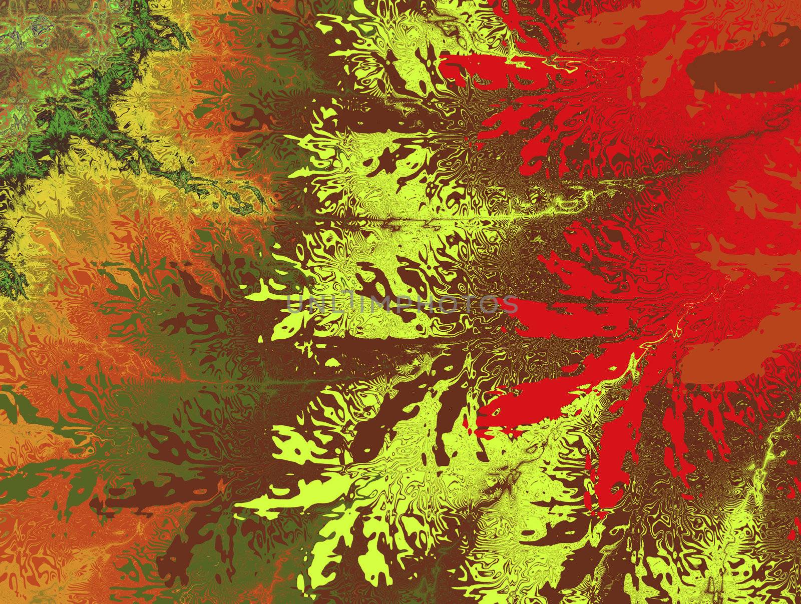 digital rendering of a fractal