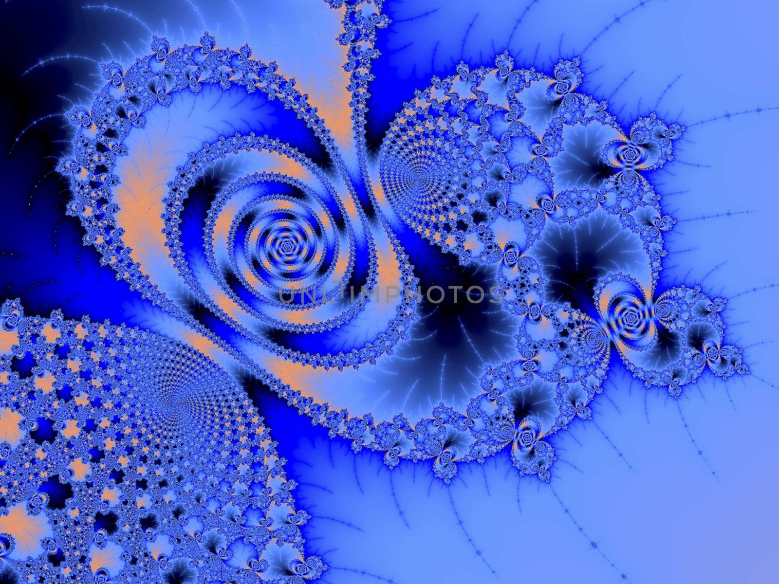 digital rendering of a fractal