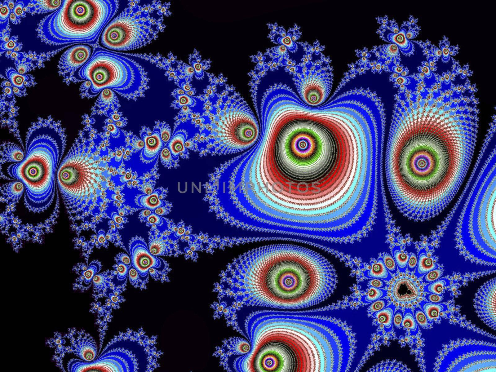 digital rendering of a fractal