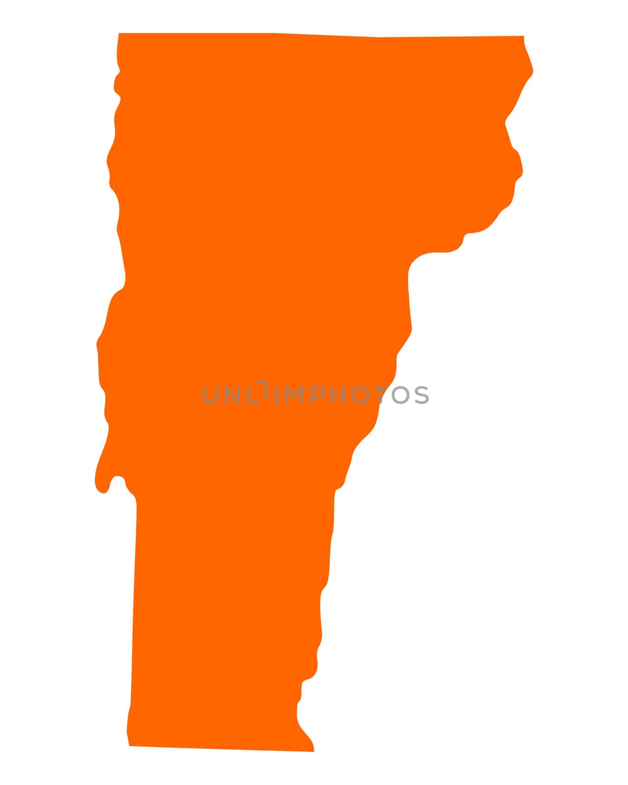 Map of Vermont