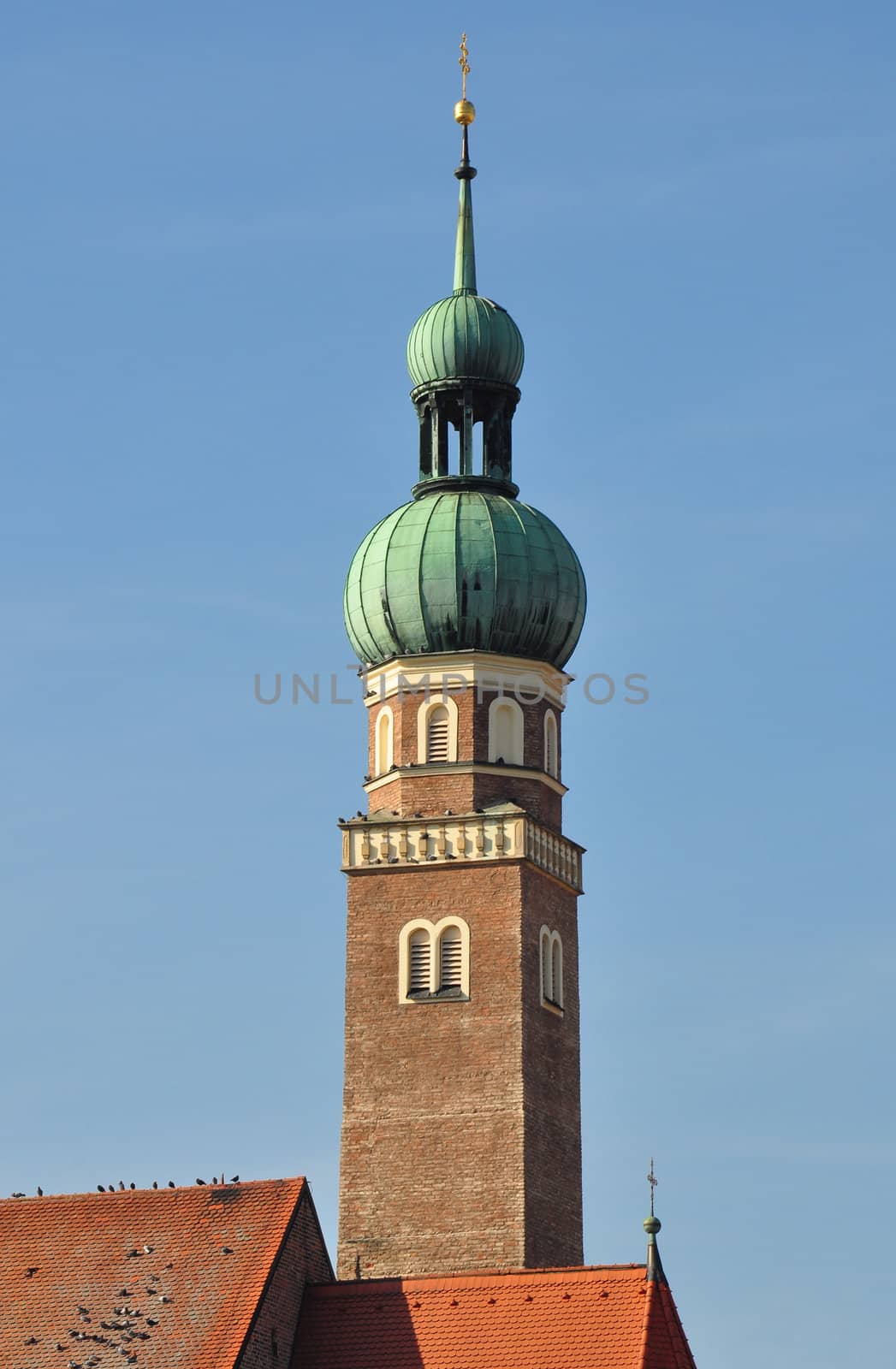 Church Sankt Veit in Straubing, Bavaria by rbiedermann